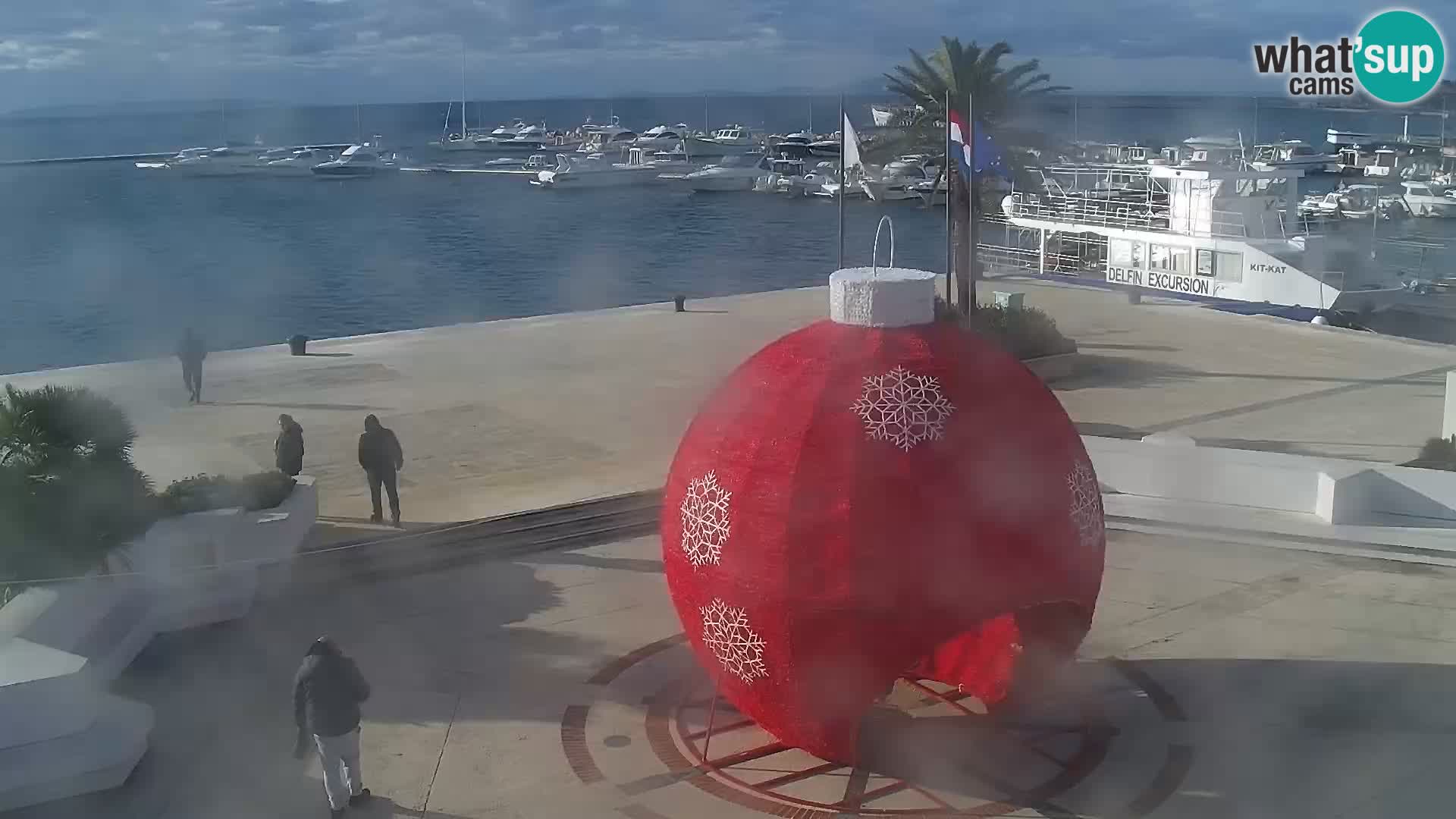 Novalja Livecam promenade