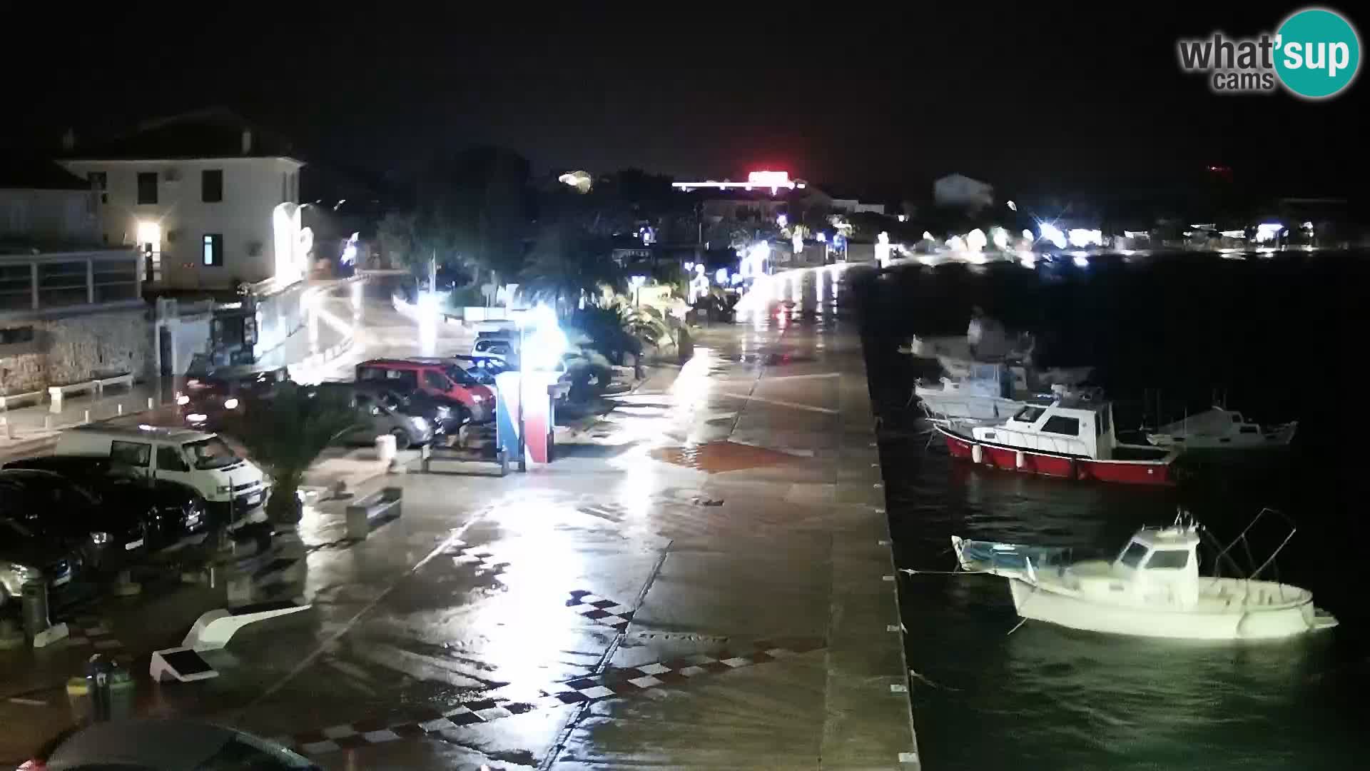 Livecam Promenade a Novalja