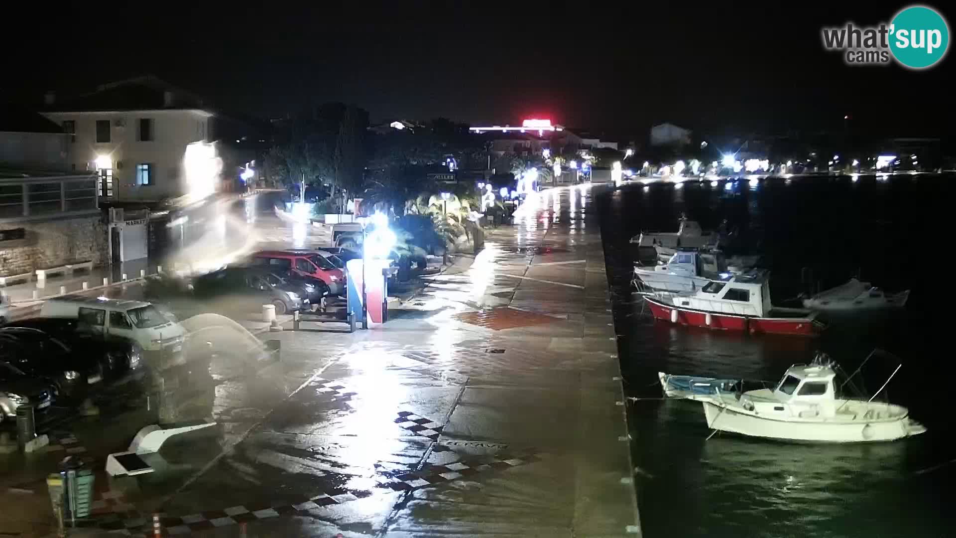 Livecam Promenade a Novalja