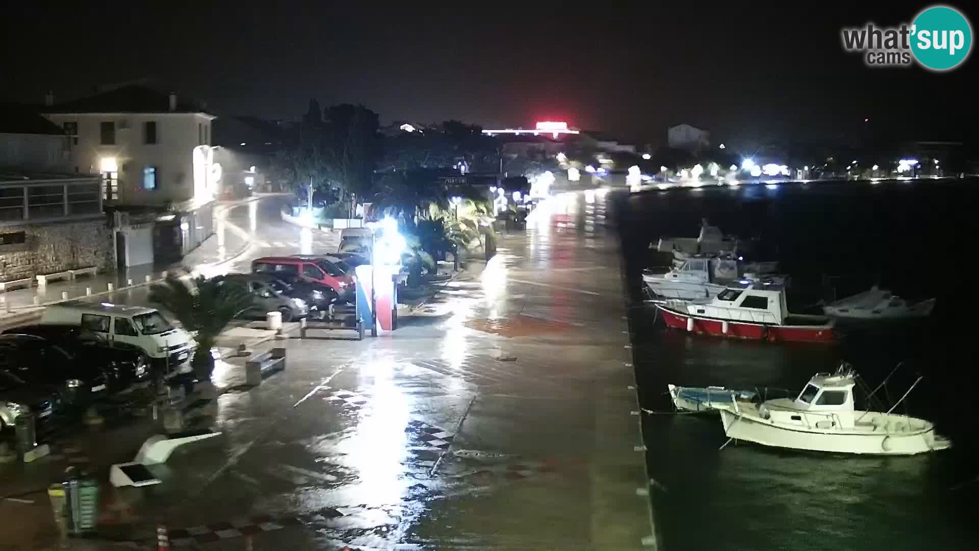 Livecam Promenade a Novalja