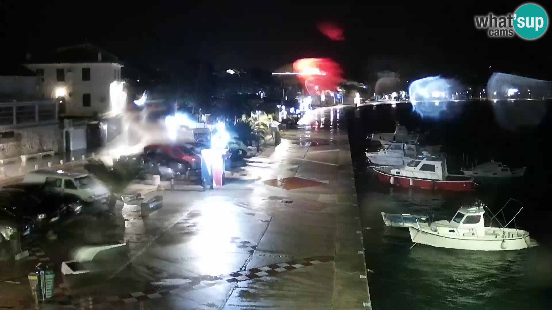 Novalja Livecam promenade