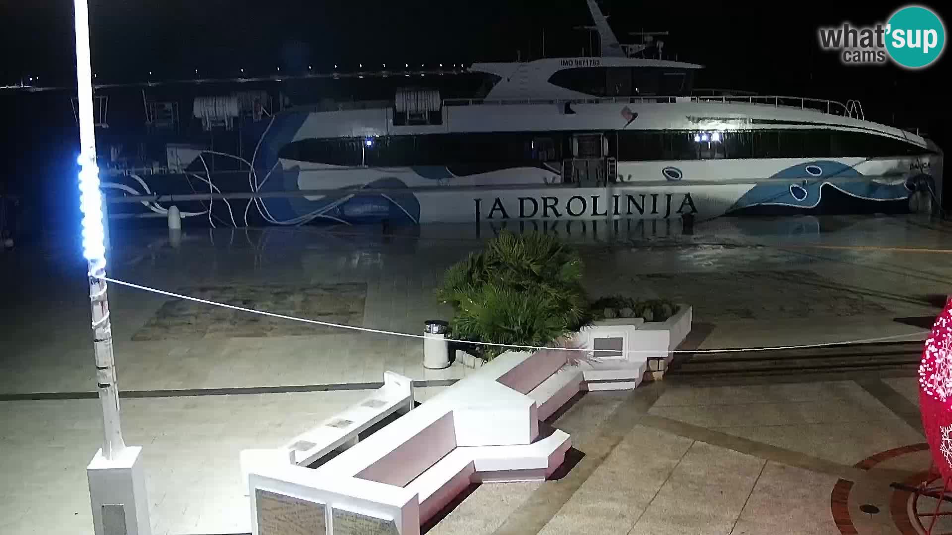 Novalja Livecam promenade