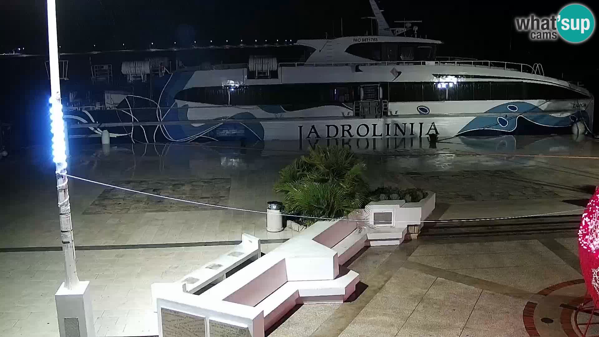 Novalja Livecam promenade