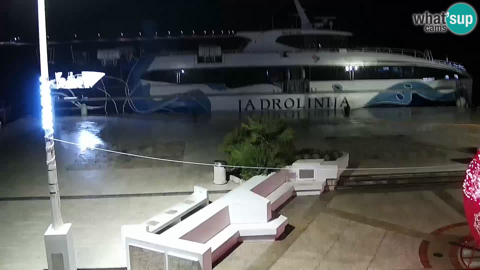 Livecam Promenade a Novalja