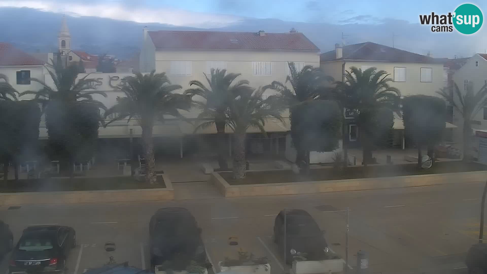 Novalja Livecam promenade