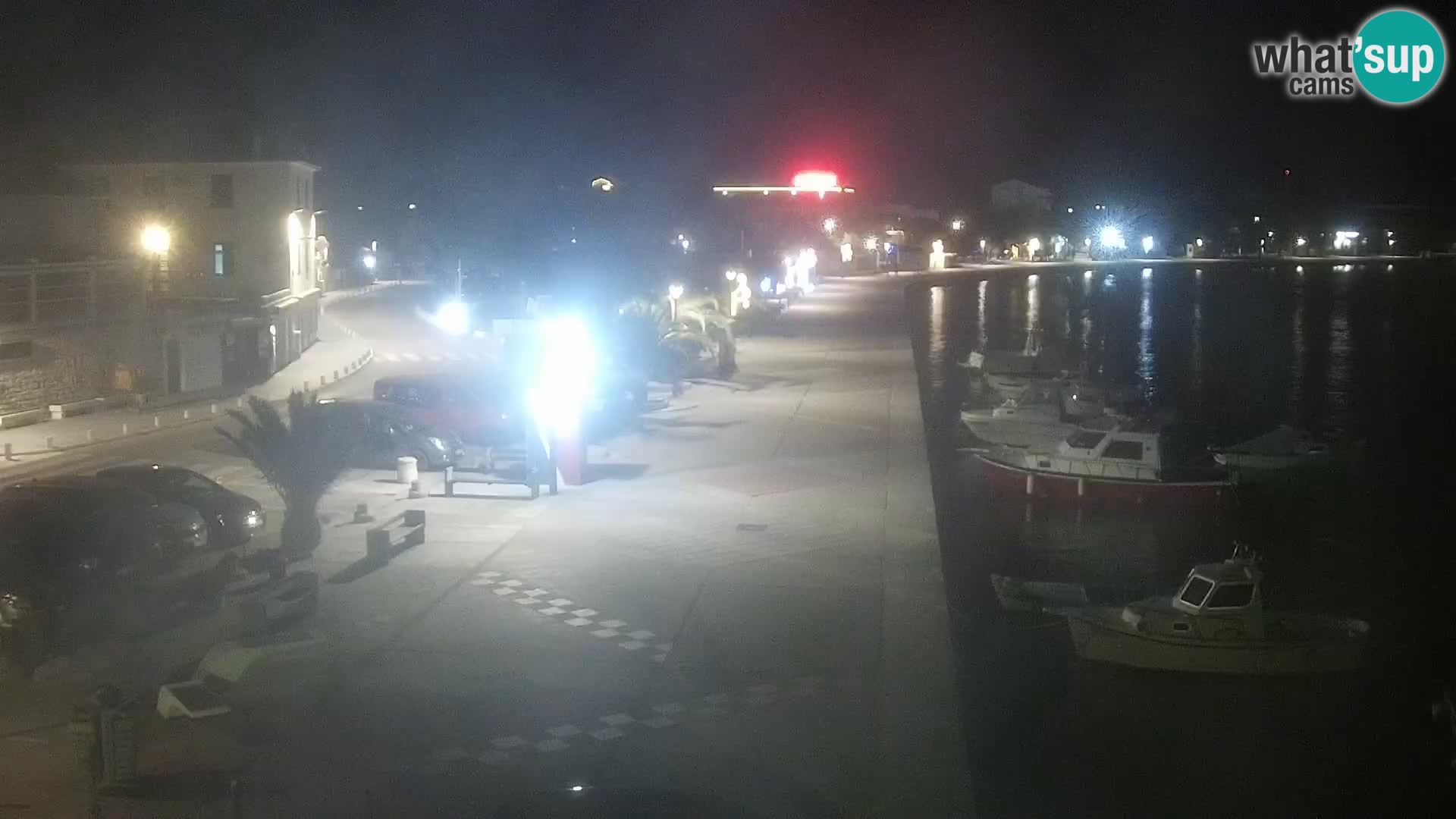 Novalja Livecam promenade