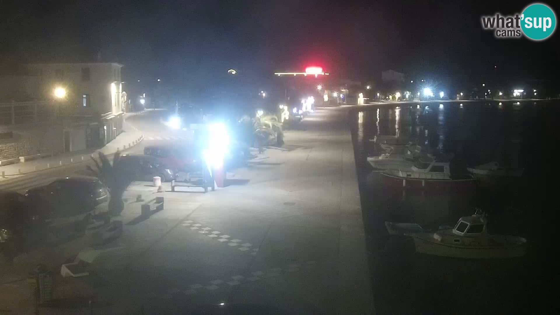 Novalja Livecam promenade