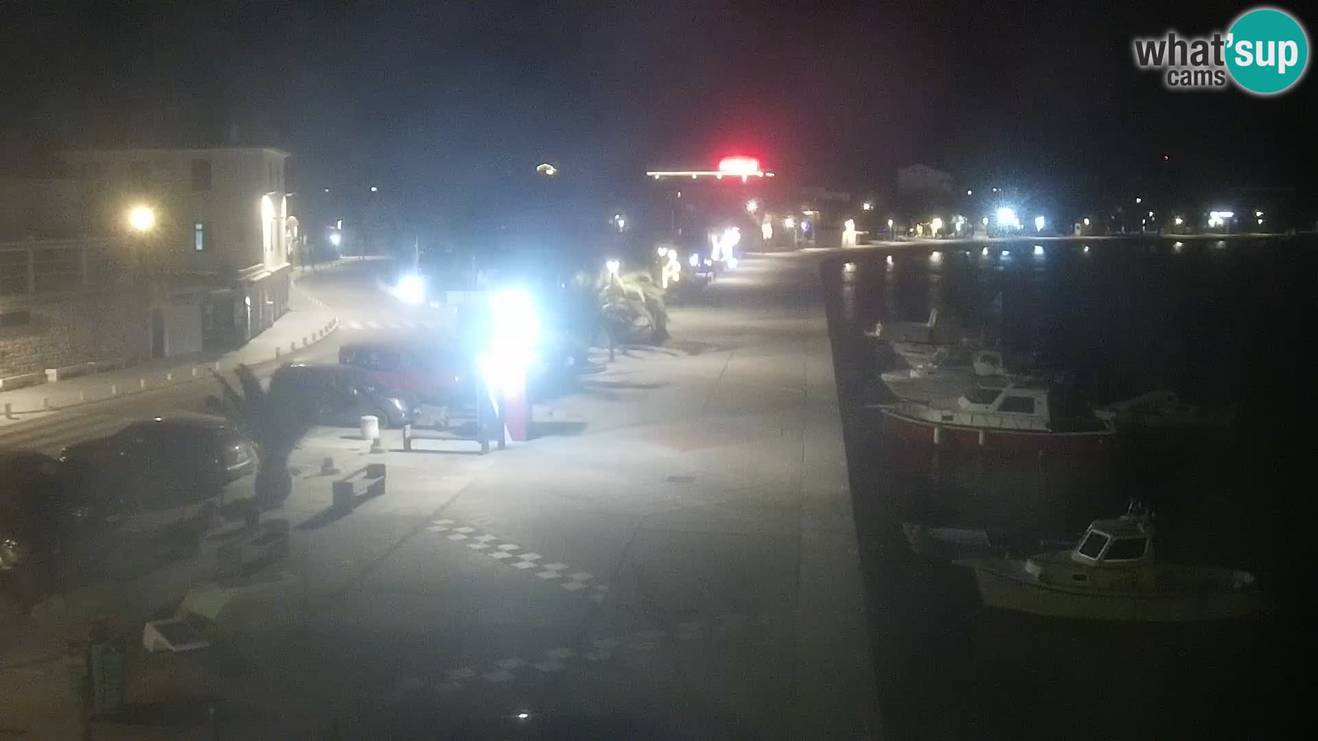 Novalja Livecam promenade