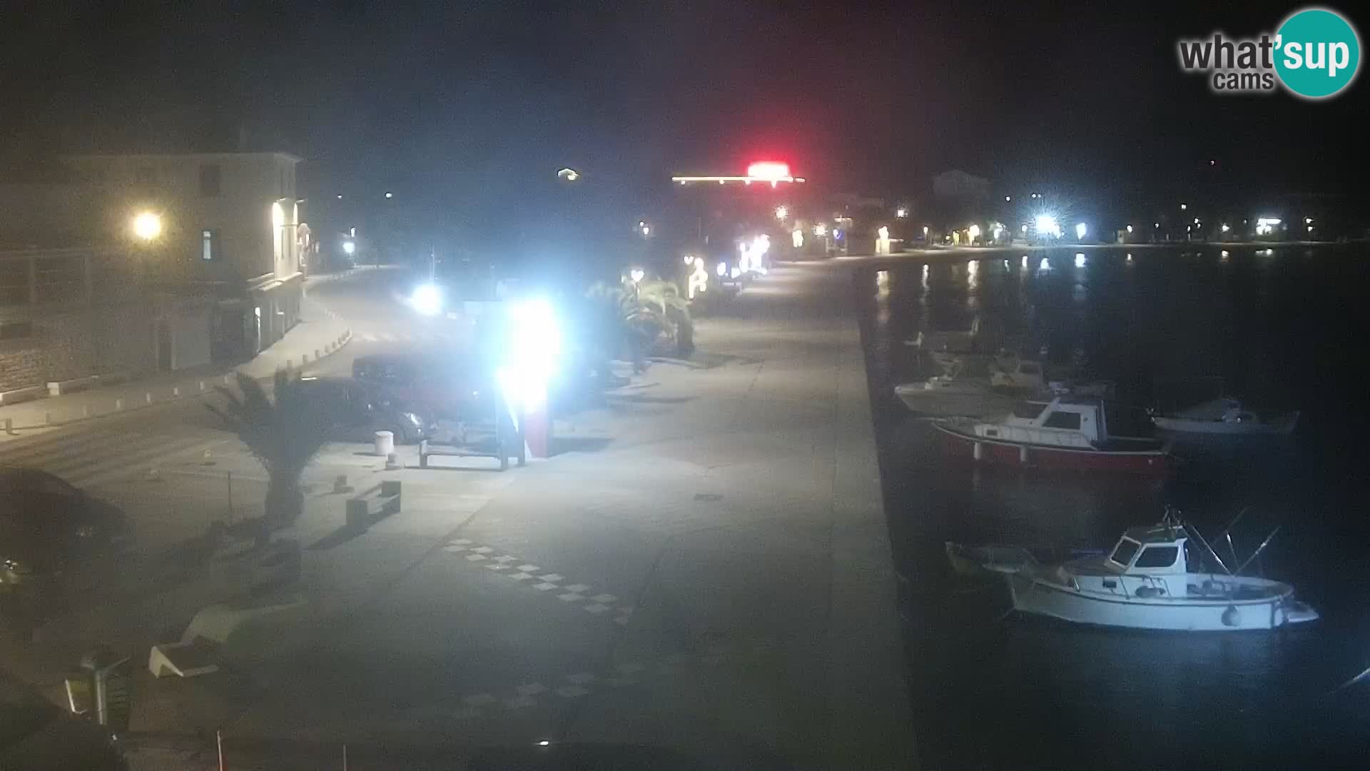 Novalja Livecam promenade