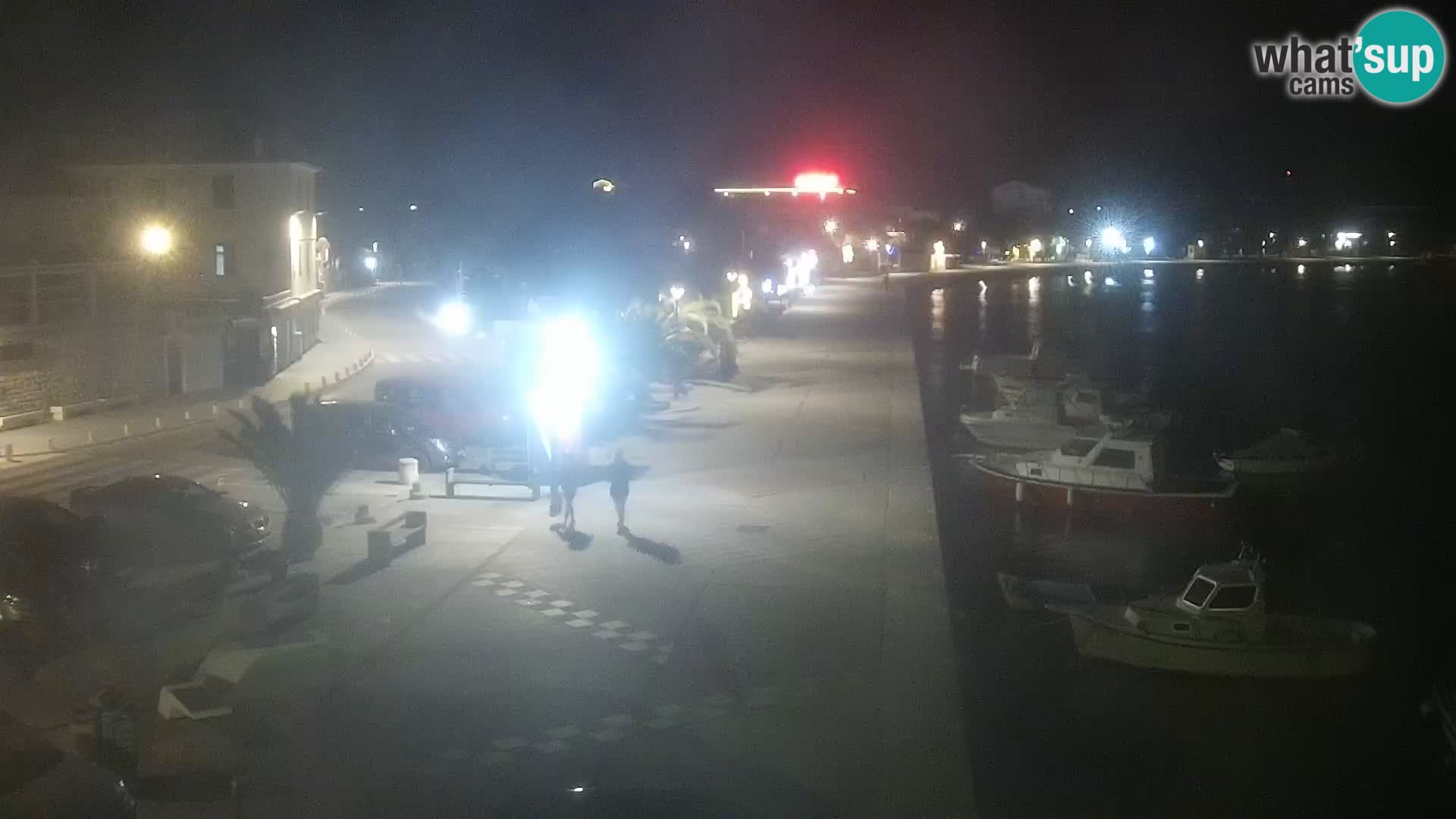 Novalja Livecam promenade