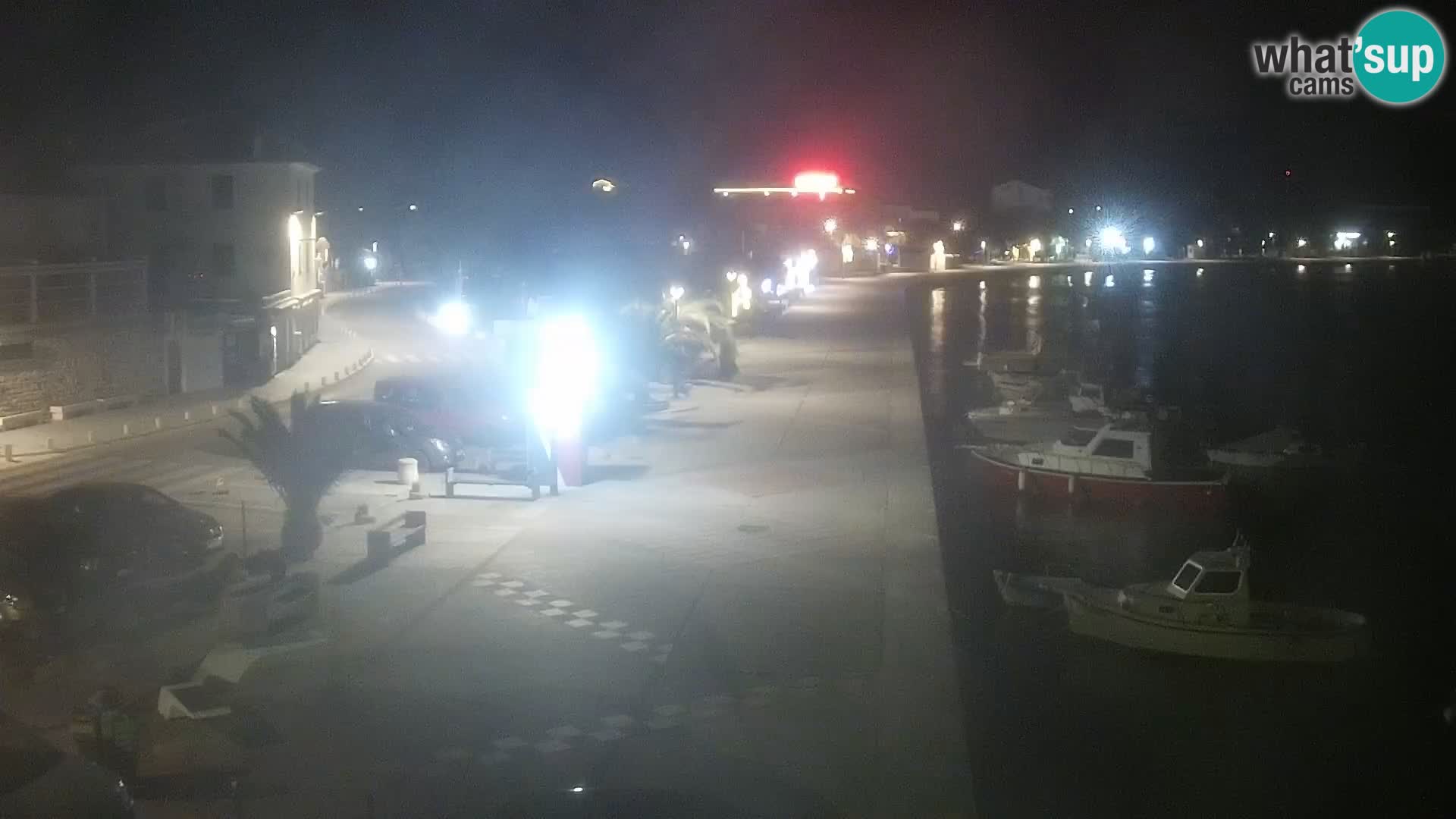 Novalja Livecam promenade