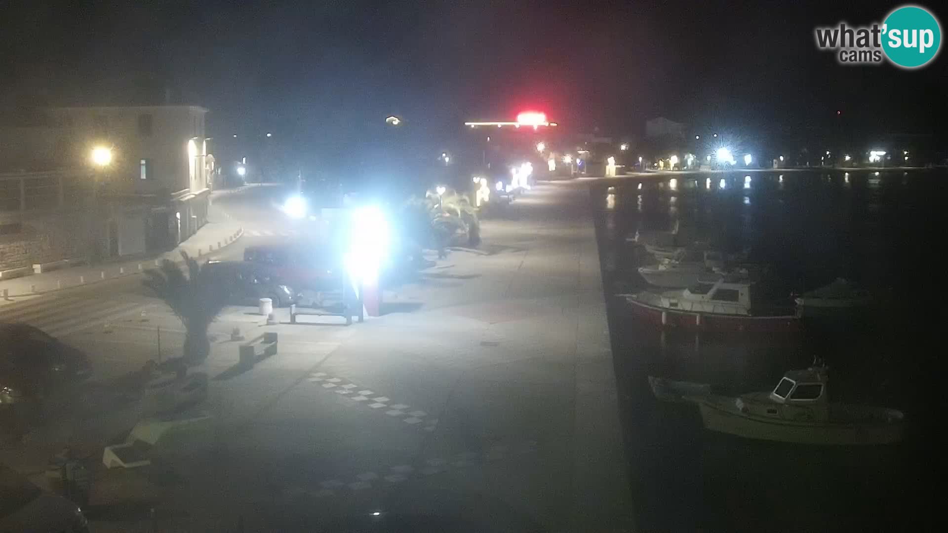 Livecam Promenade a Novalja