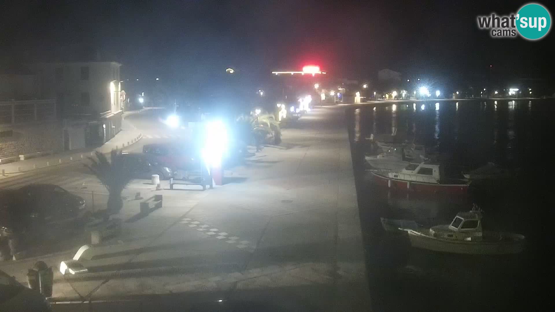 Novalja Livecam promenade