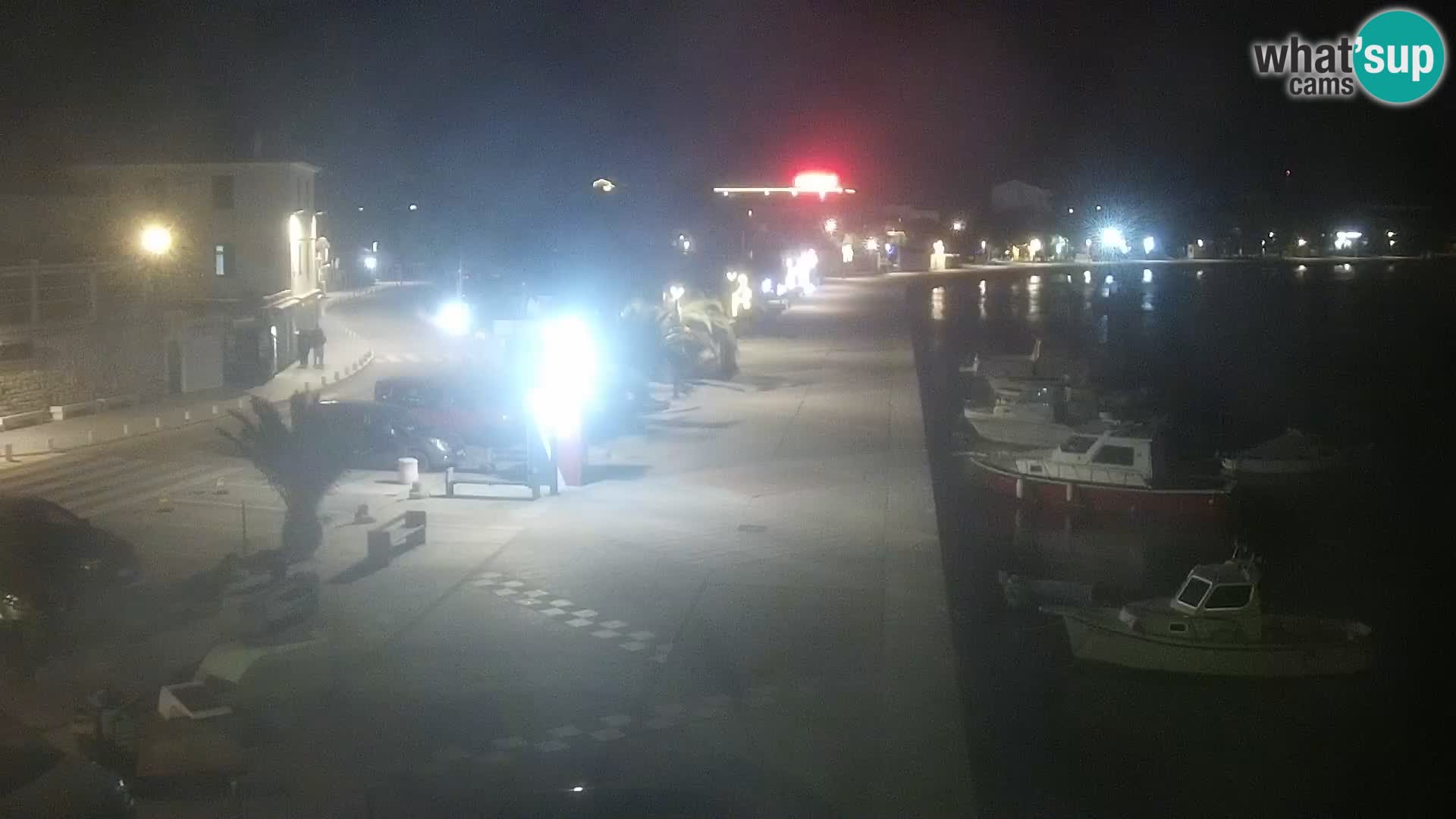 Novalja Livecam promenade