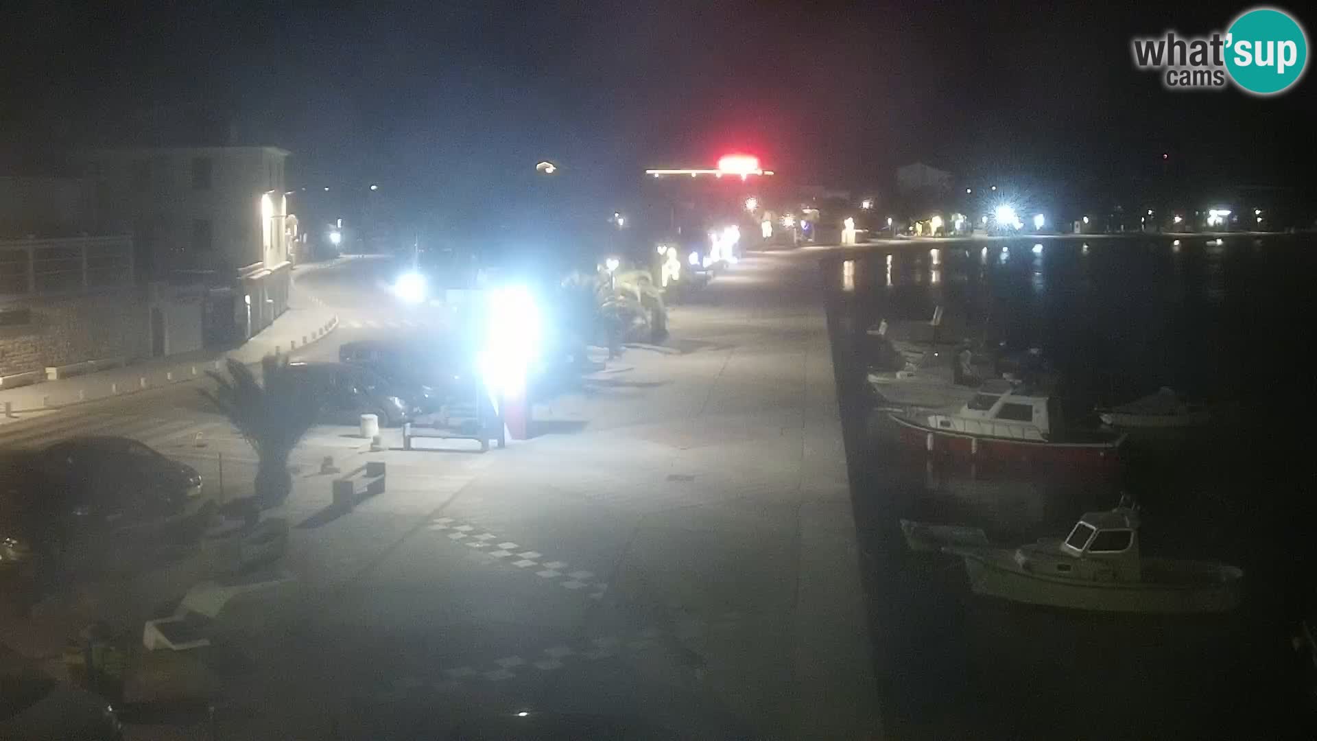 Novalja Livecam promenade