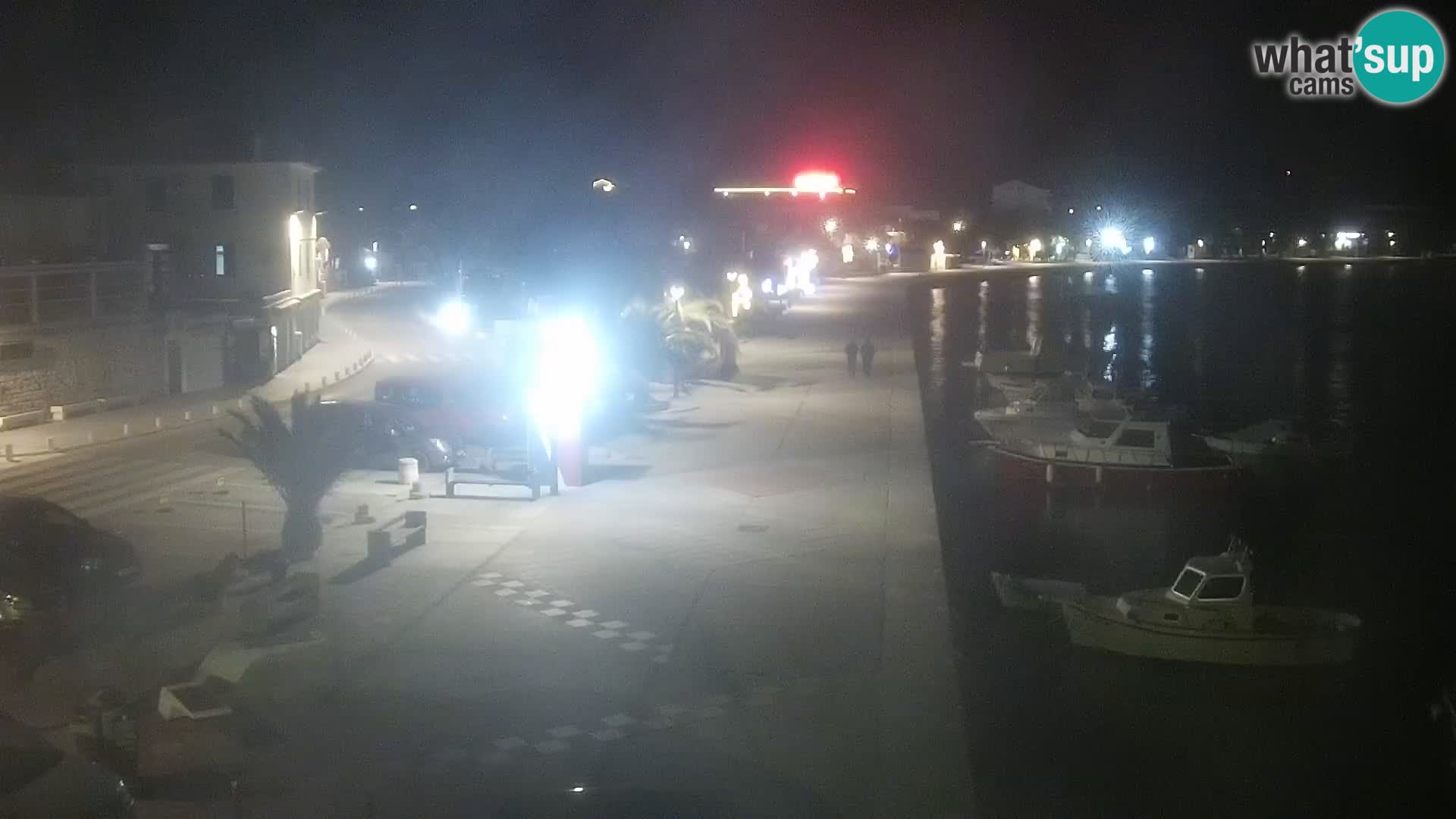 Livecam Promenade a Novalja