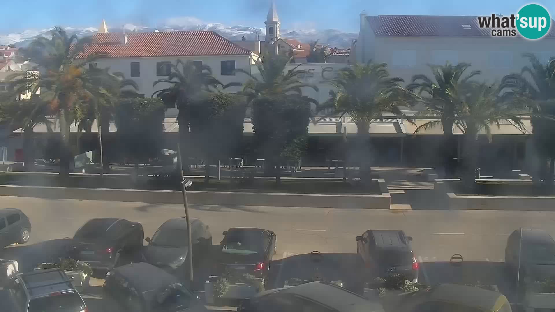 Novalja Livecam promenade