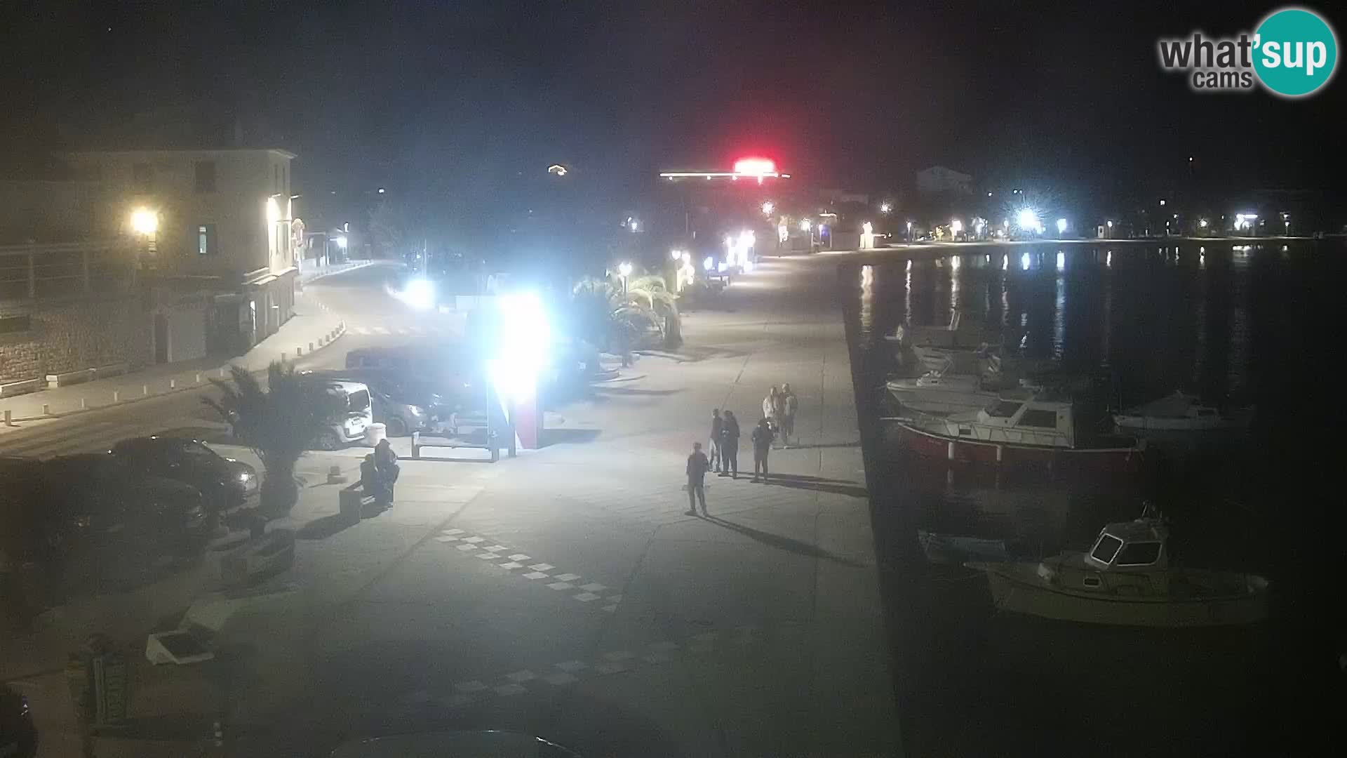 Novalja Livecam promenade