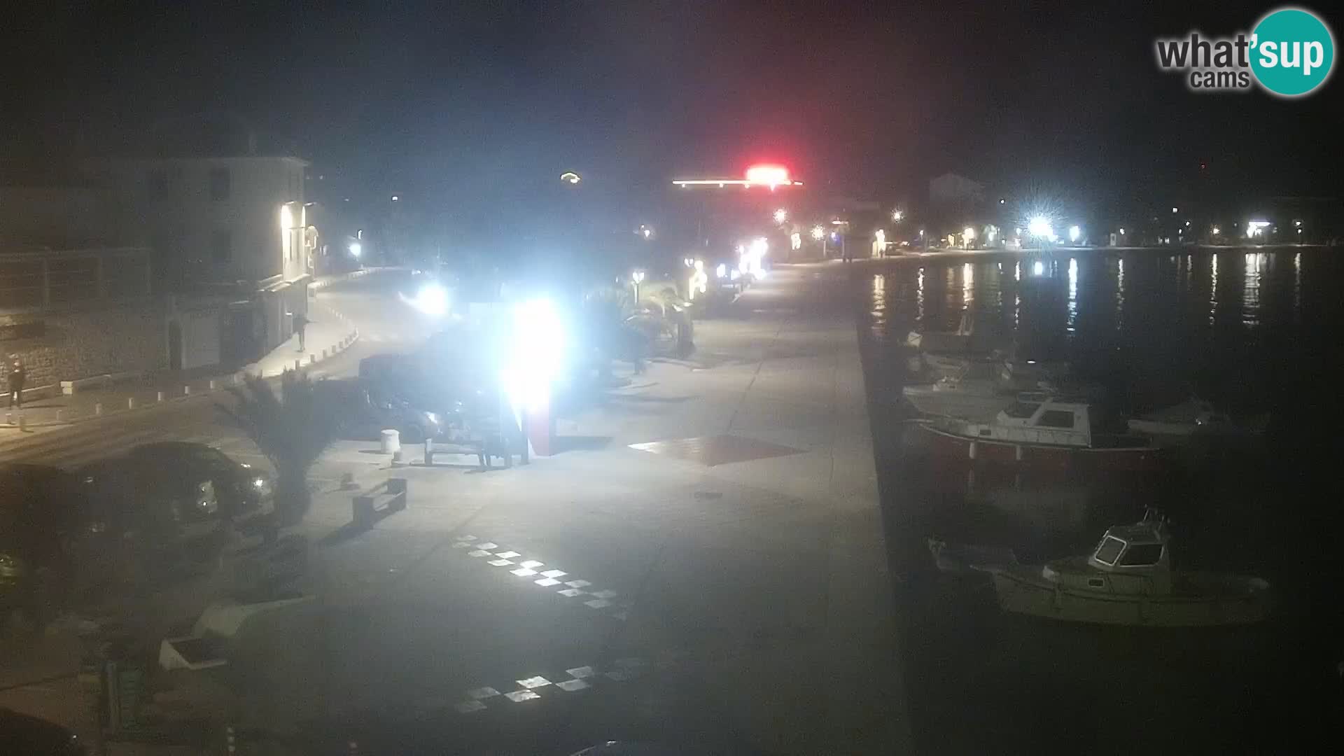 Novalja Livecam promenade