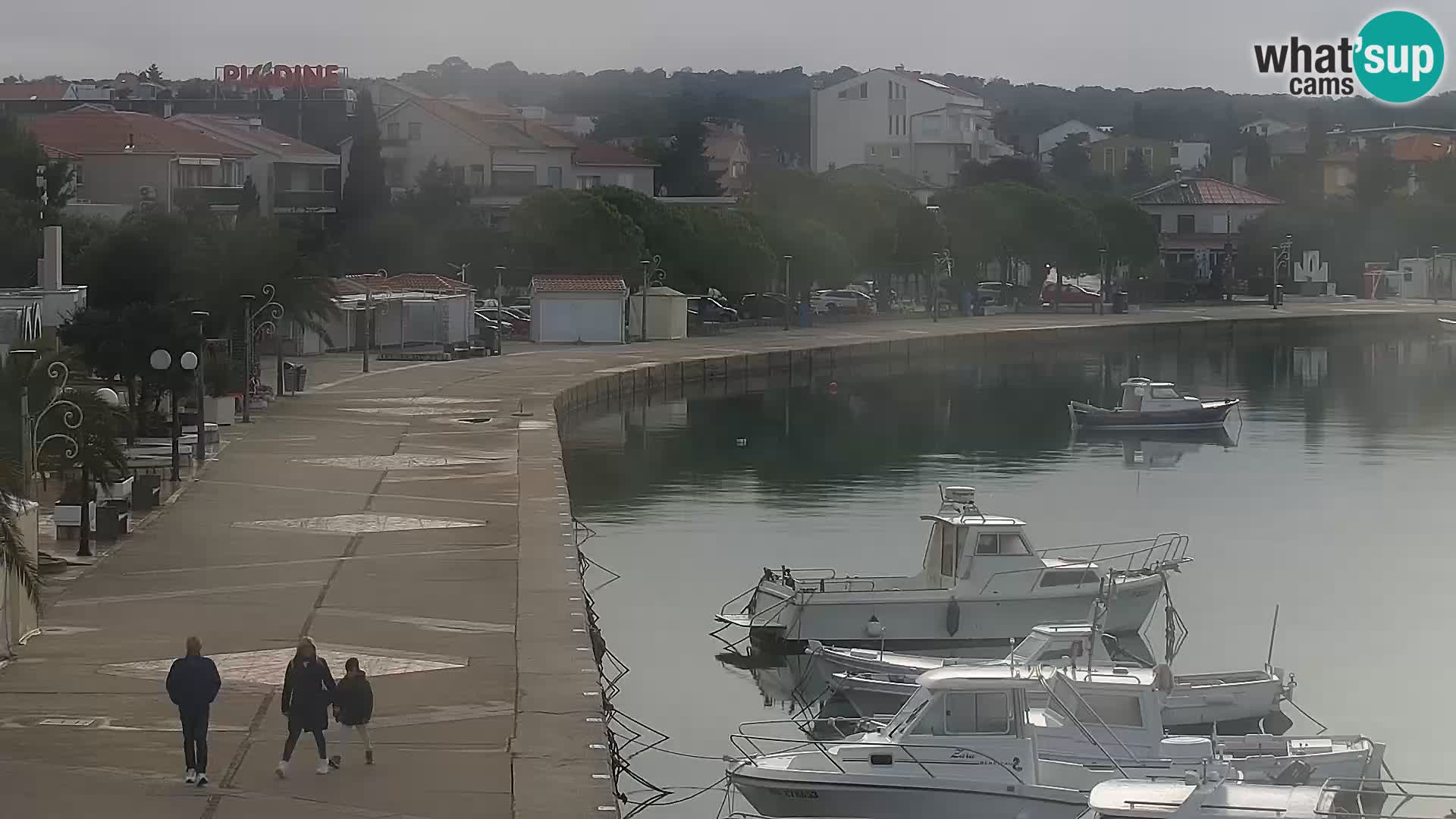 Livecam Promenade a Novalja