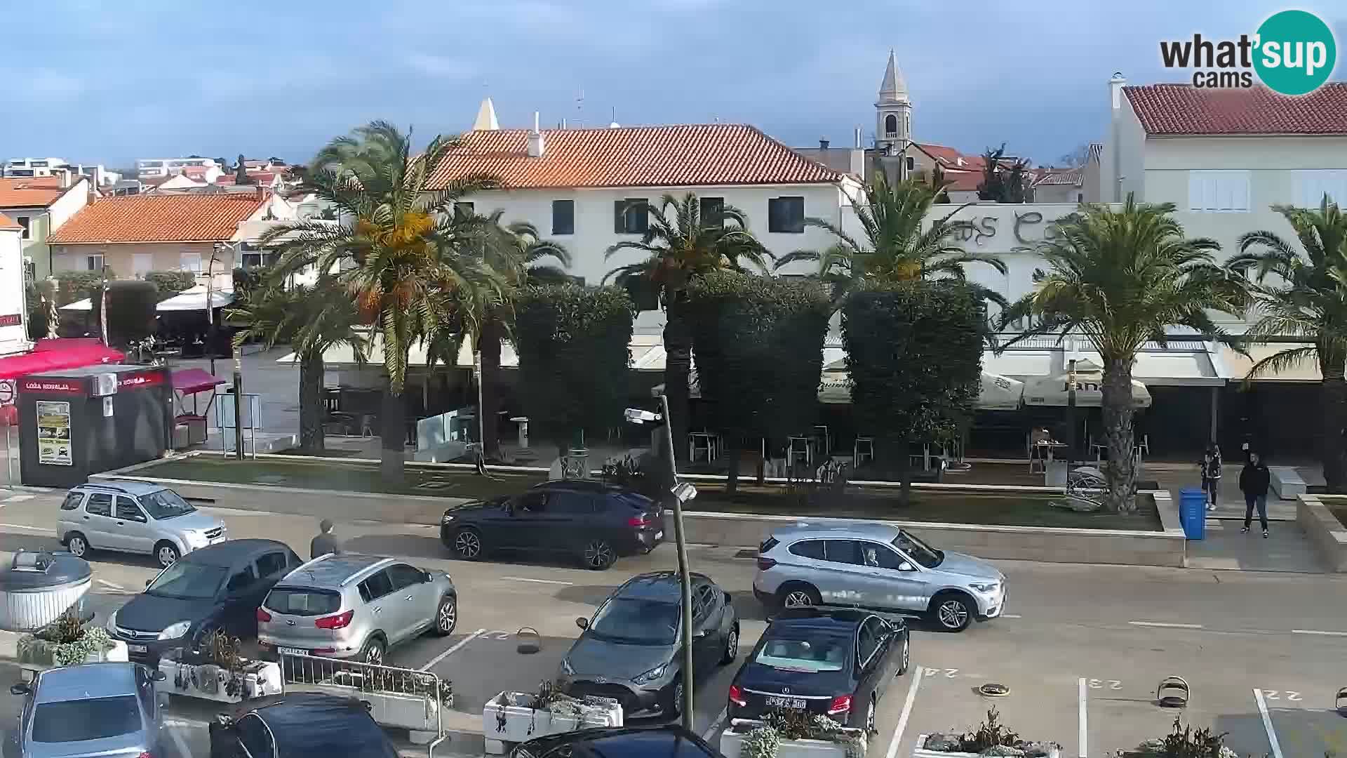 Novalja Livecam promenade