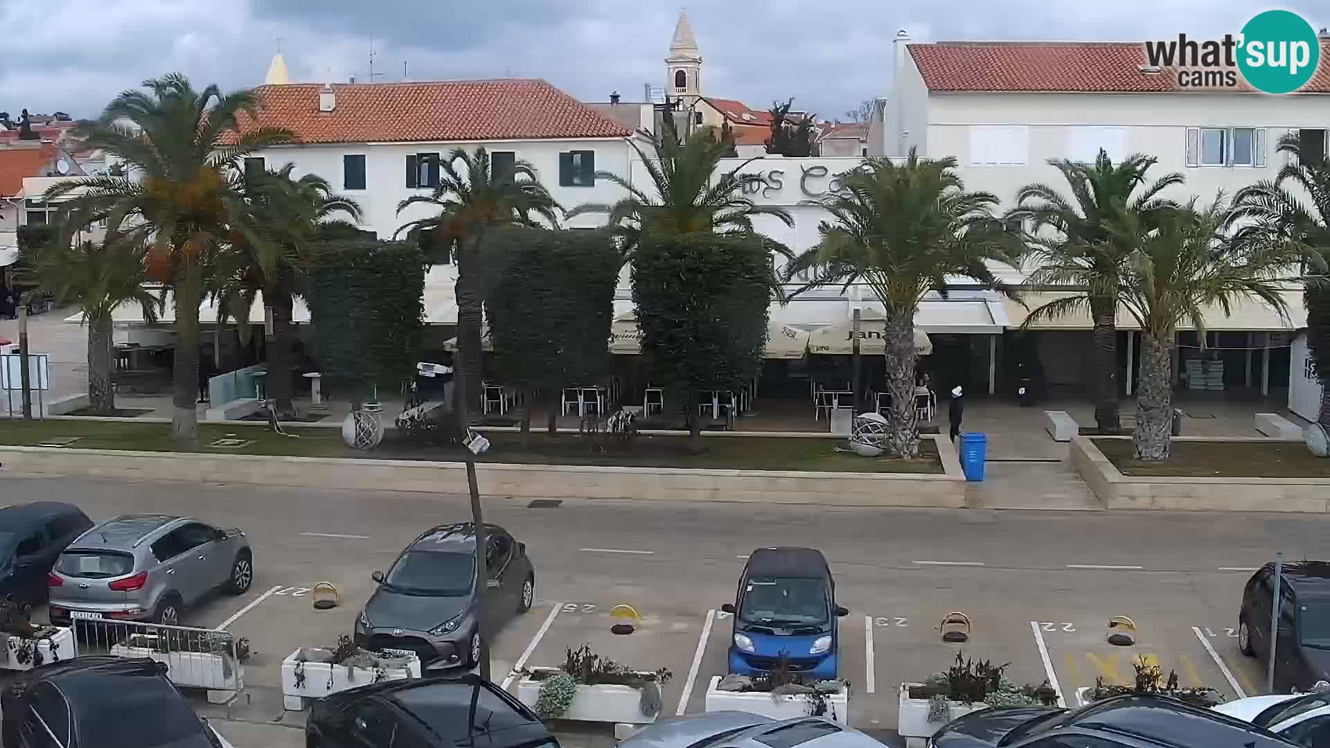 Livecam Promenade a Novalja