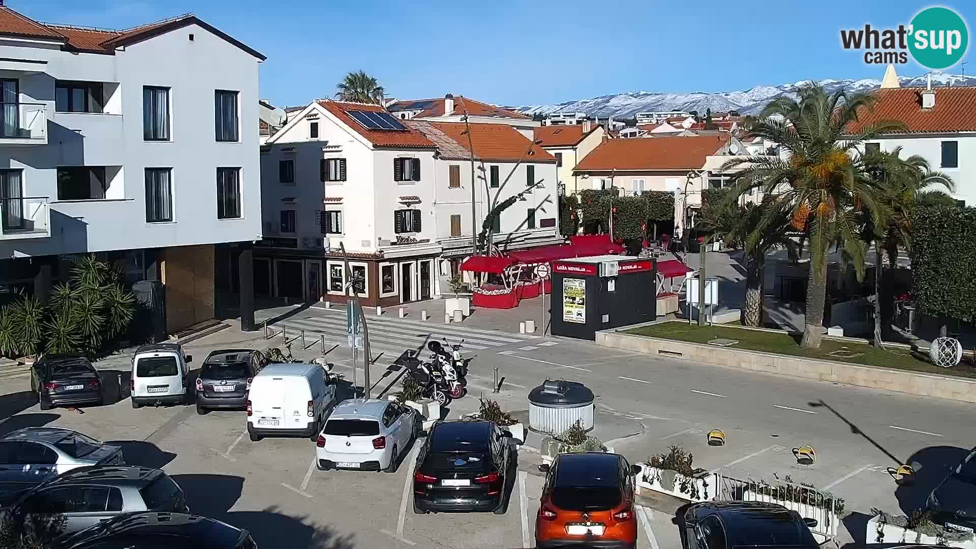 Livecam Promenade a Novalja