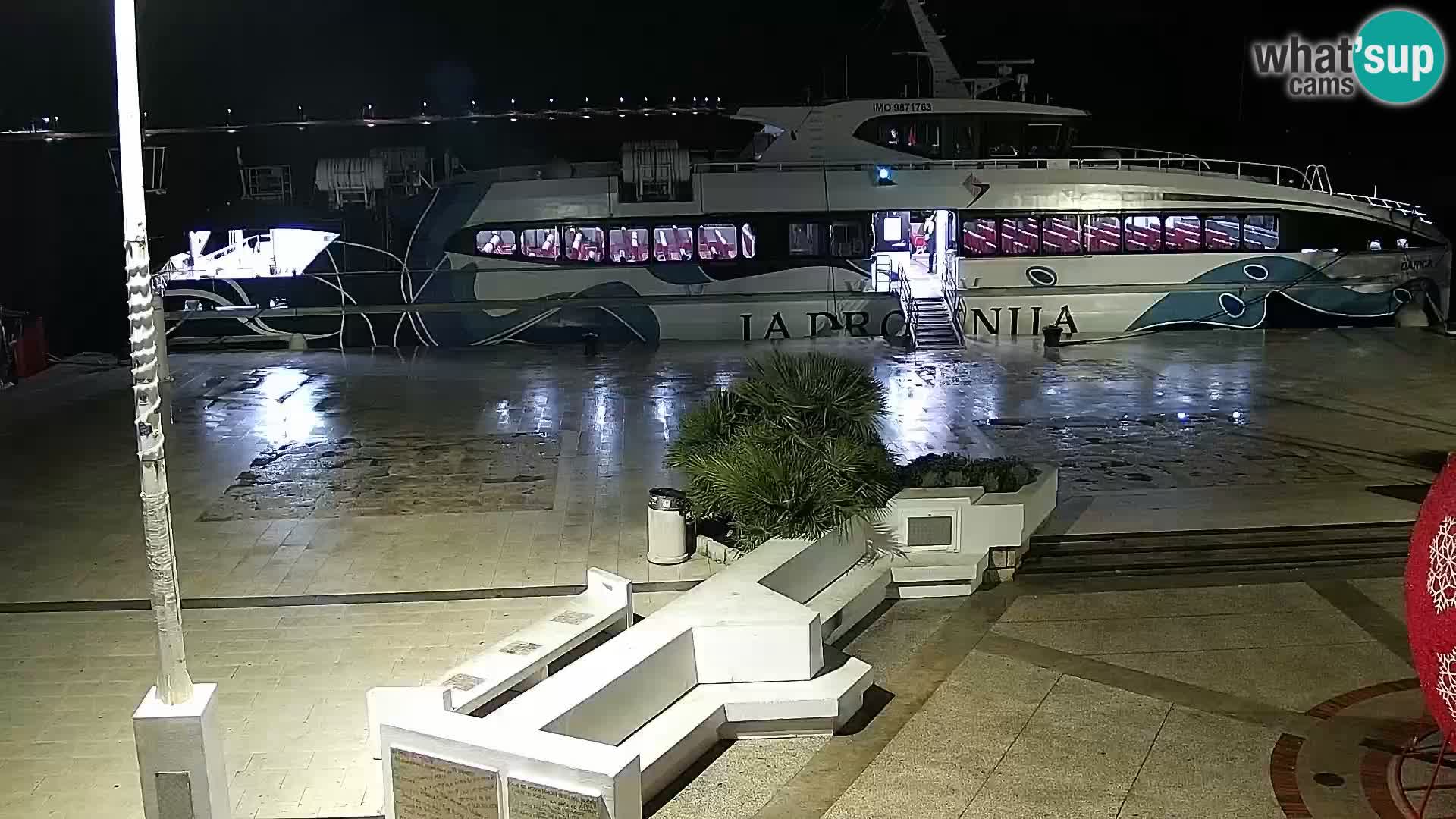 Novalja Livecam promenade