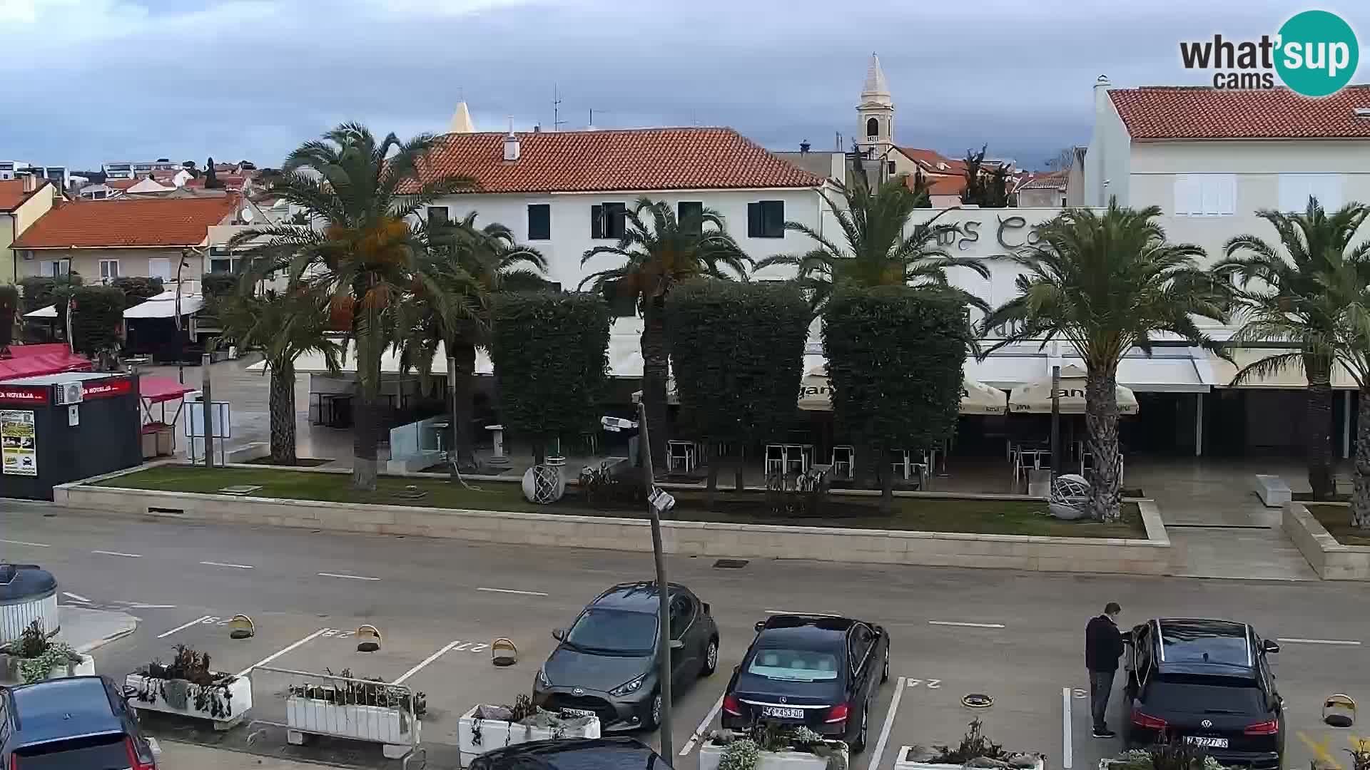 Livecam Promenade a Novalja