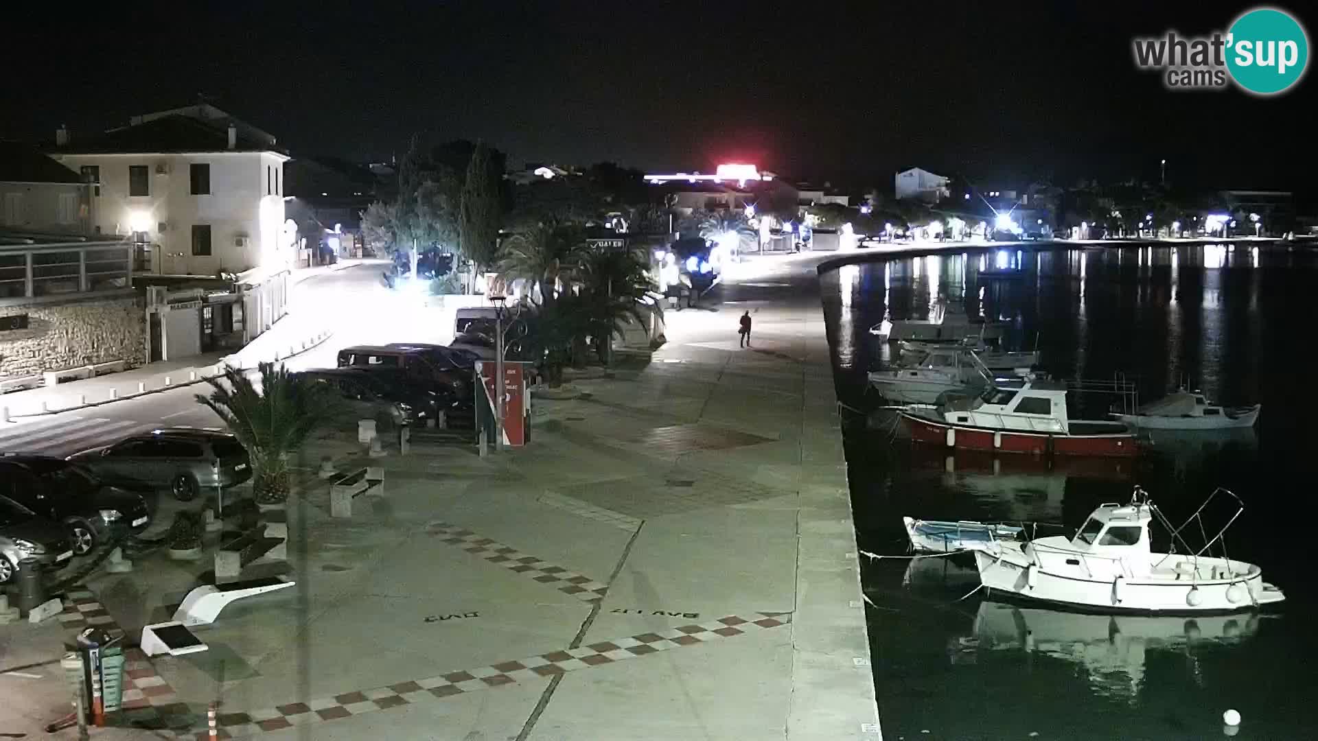 Livecam Promenade a Novalja