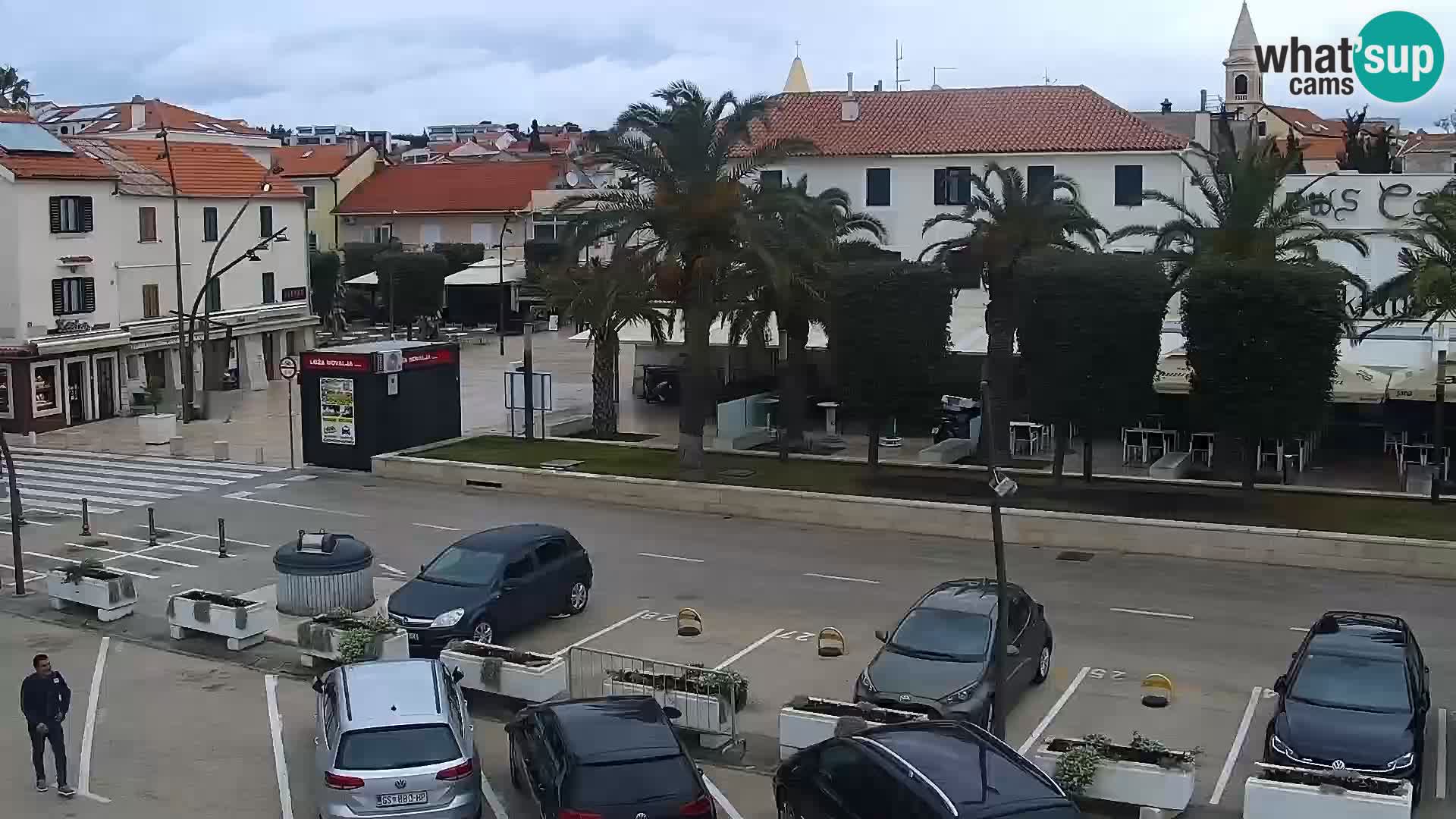 Livecam Promenade a Novalja