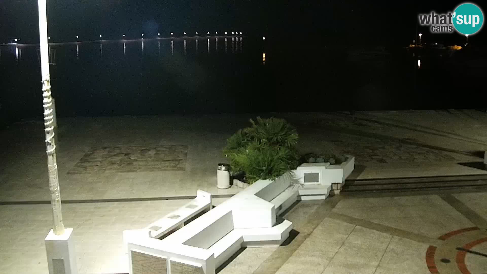 Novalja Livecam promenade