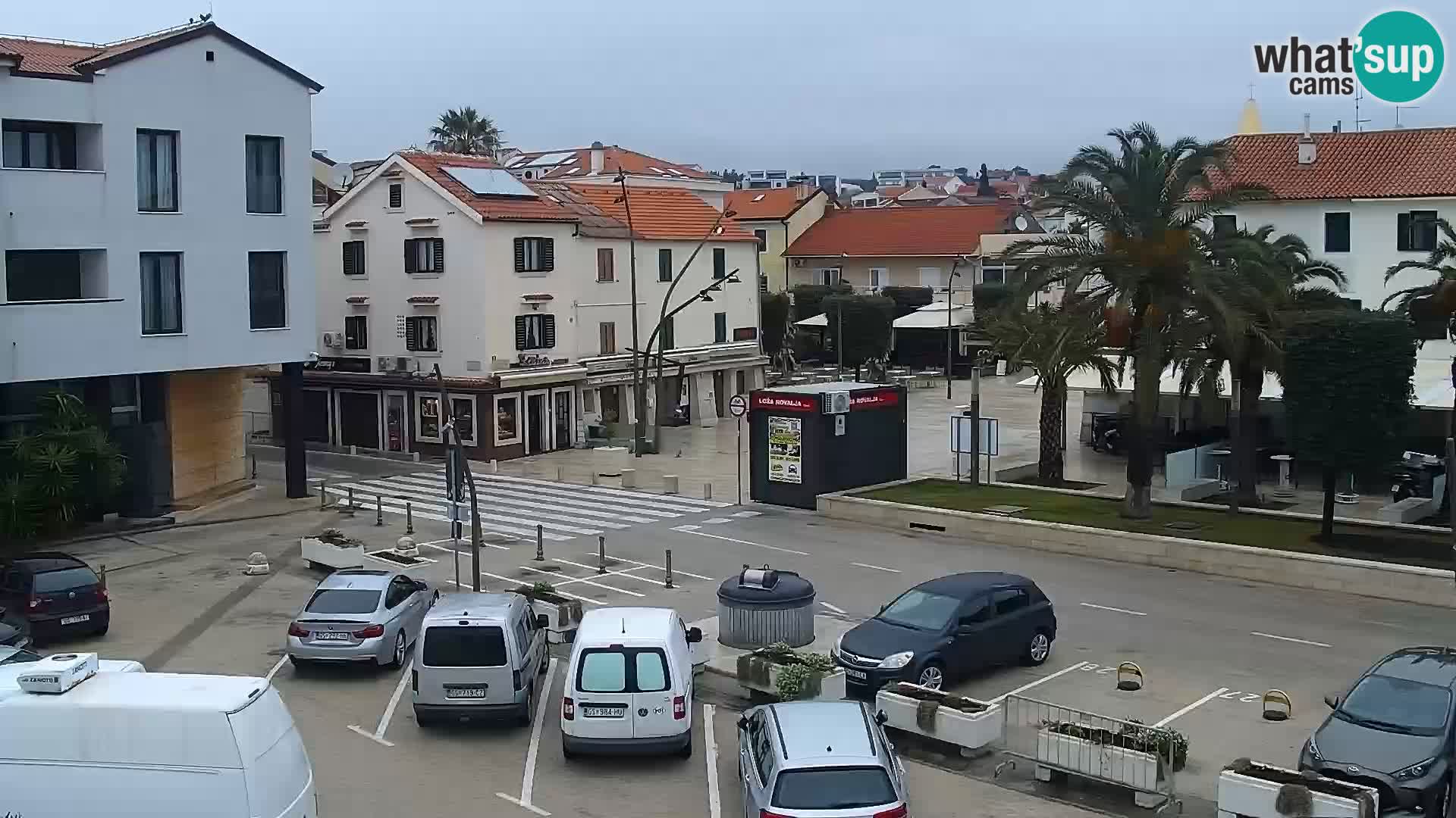 Novalja Livecam promenade