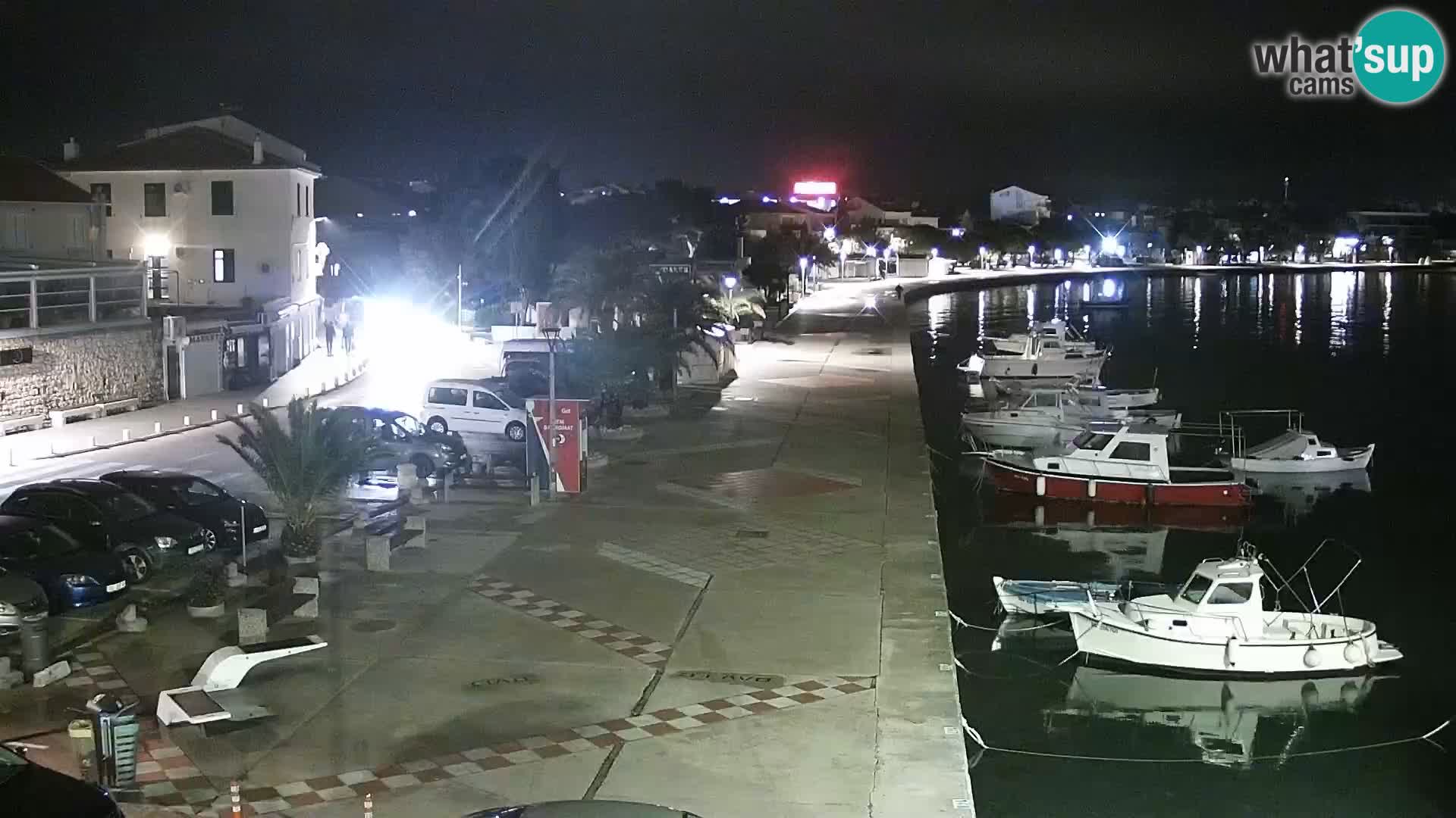 Livecam Promenade a Novalja