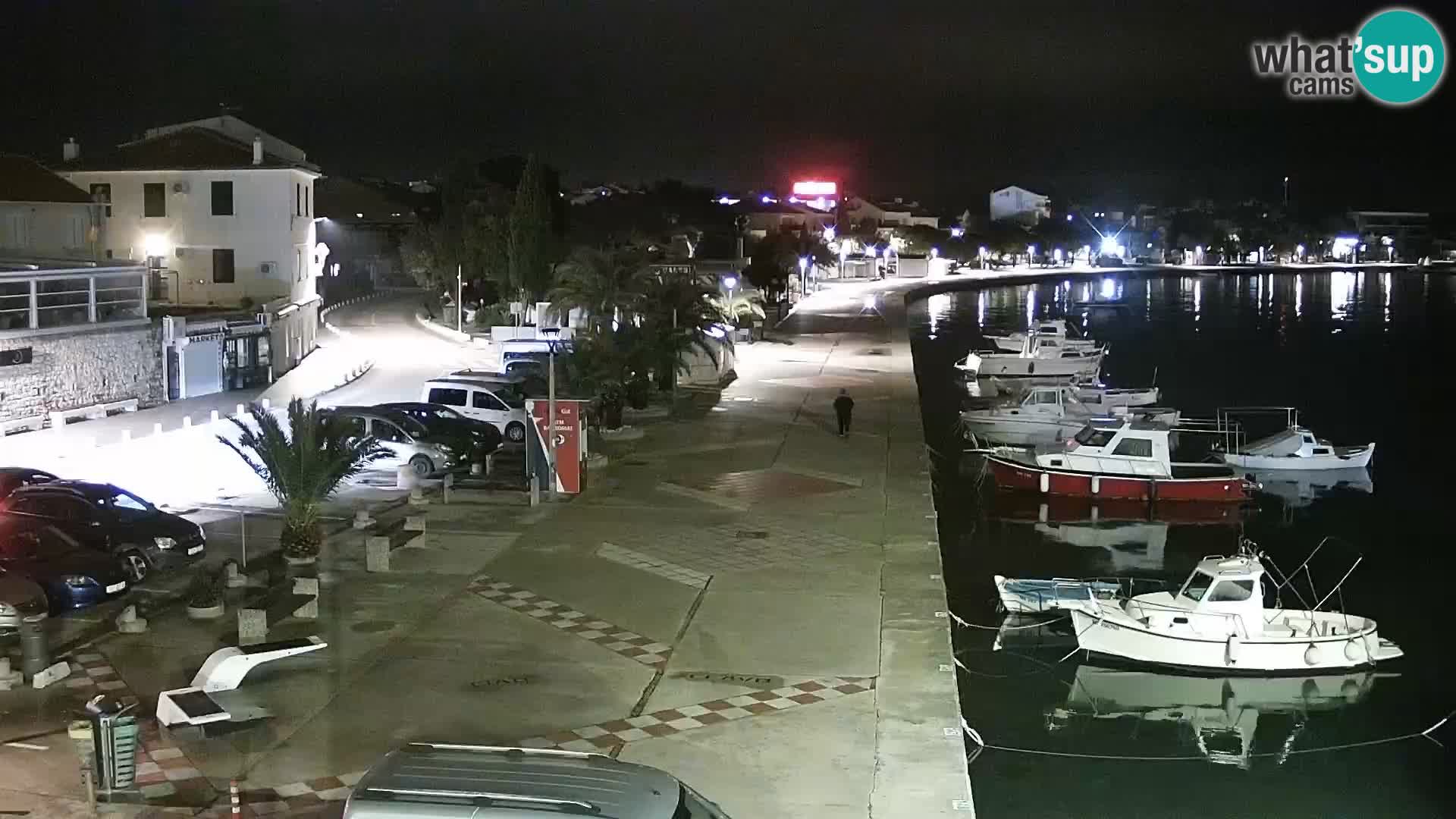 Novalja Livecam promenade