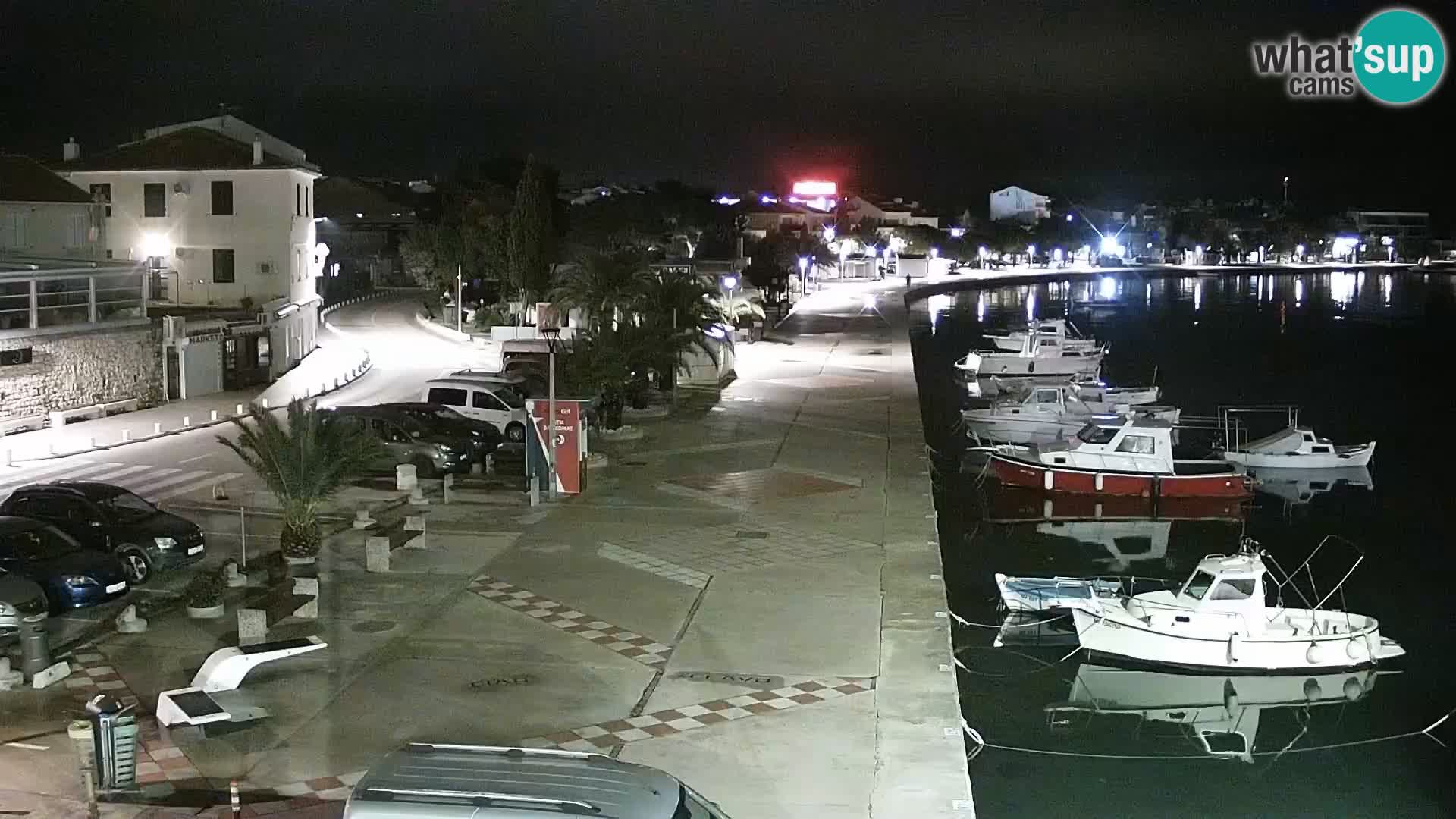 Livecam Promenade a Novalja