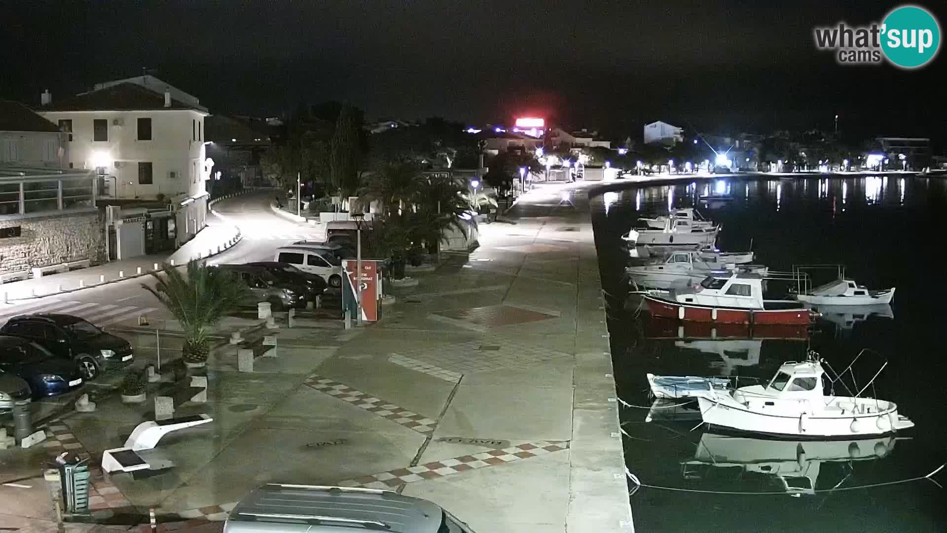 Novalja Livecam promenade