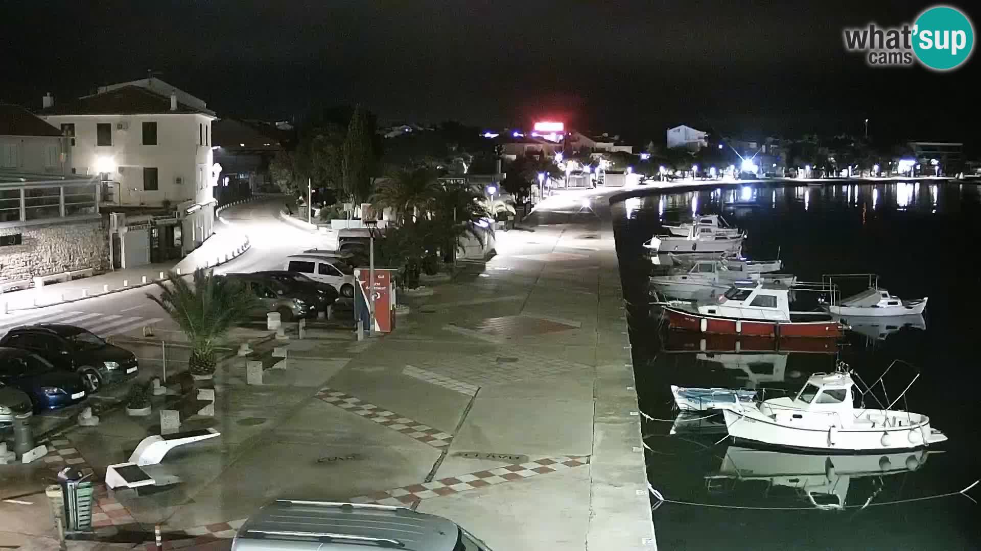 Novalja Livecam promenade