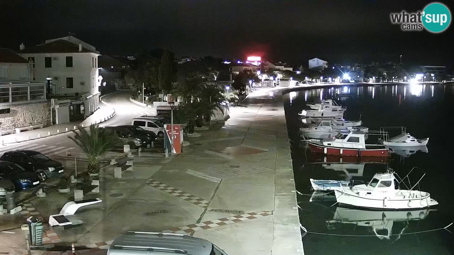 Livecam Promenade a Novalja