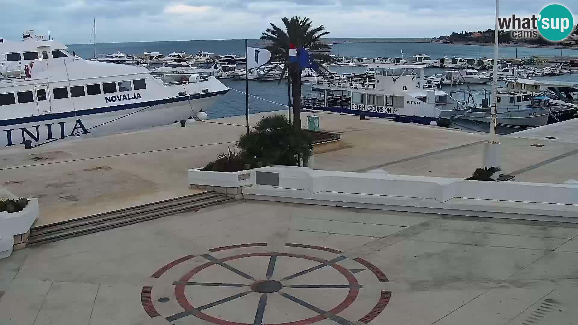 Novalja Livecam promenade