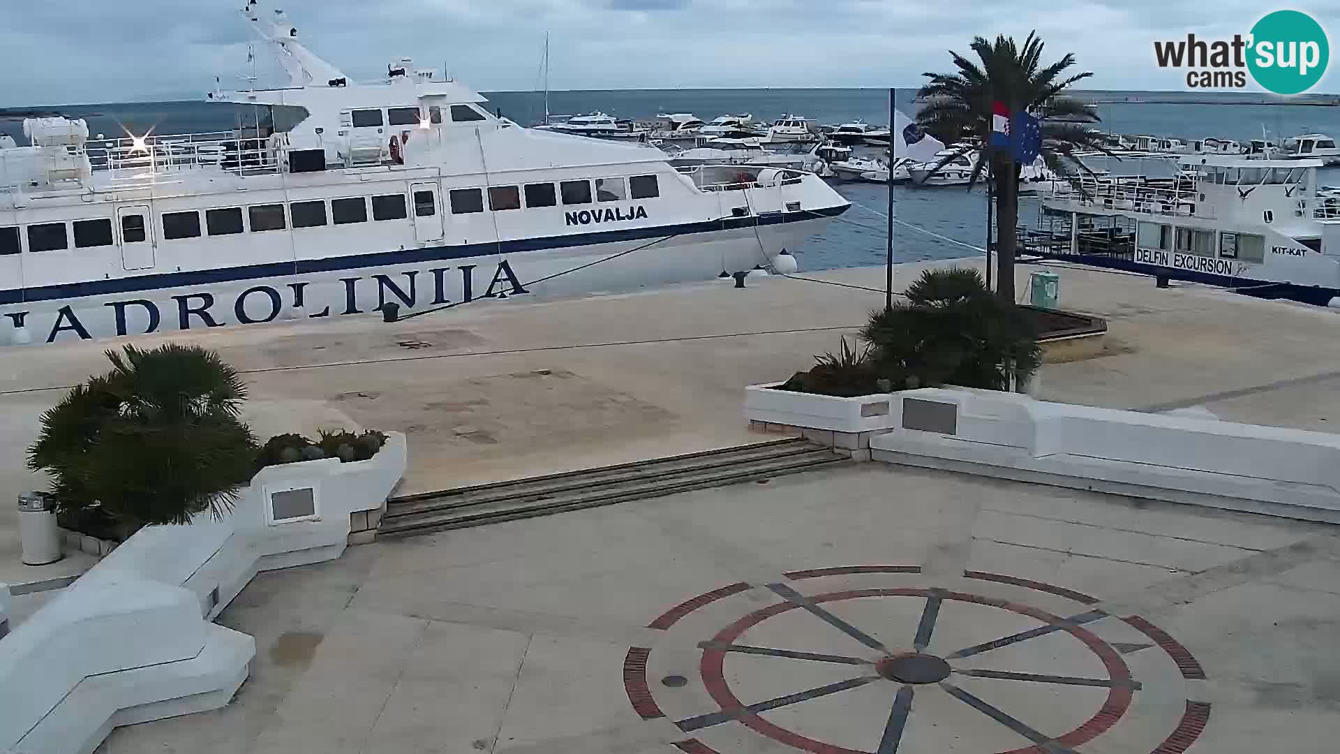 Livecam Promenade a Novalja