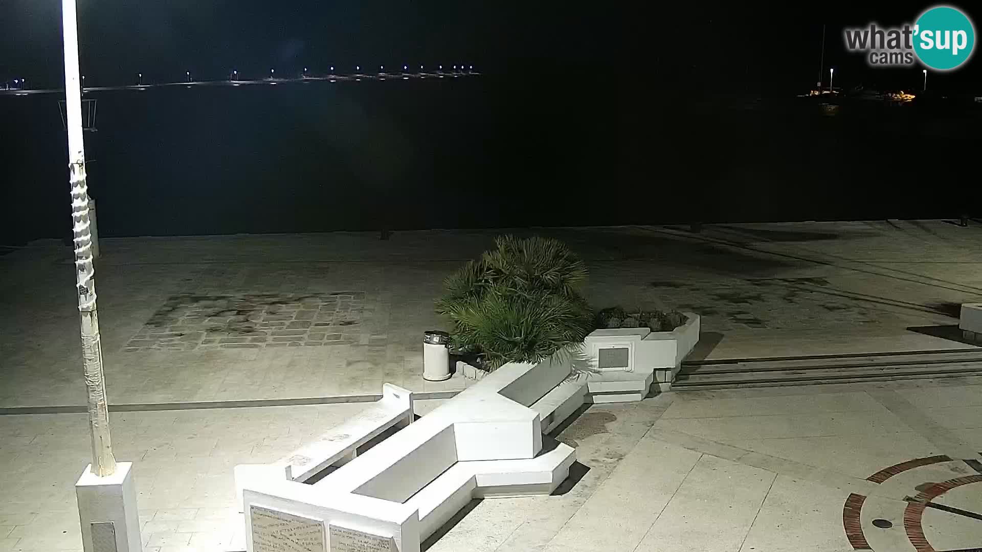 Novalja Livecam promenade