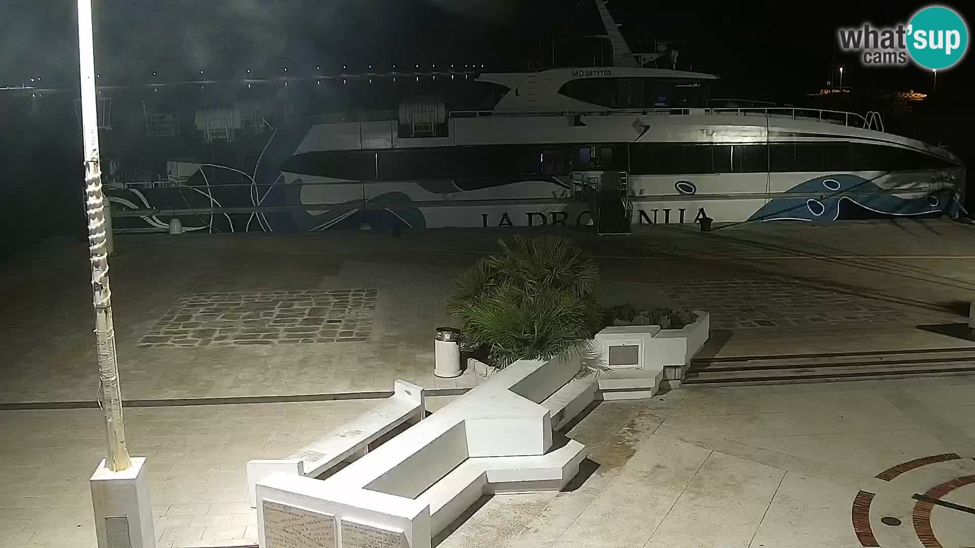 Novalja Livecam promenade