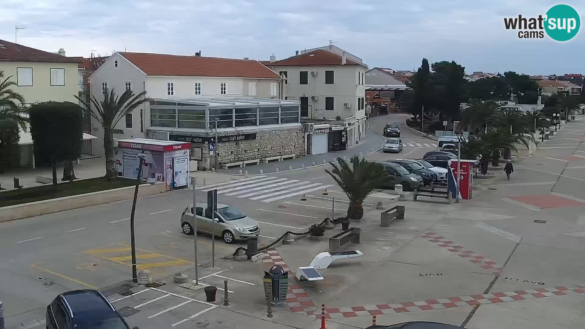 Livecam Promenade a Novalja