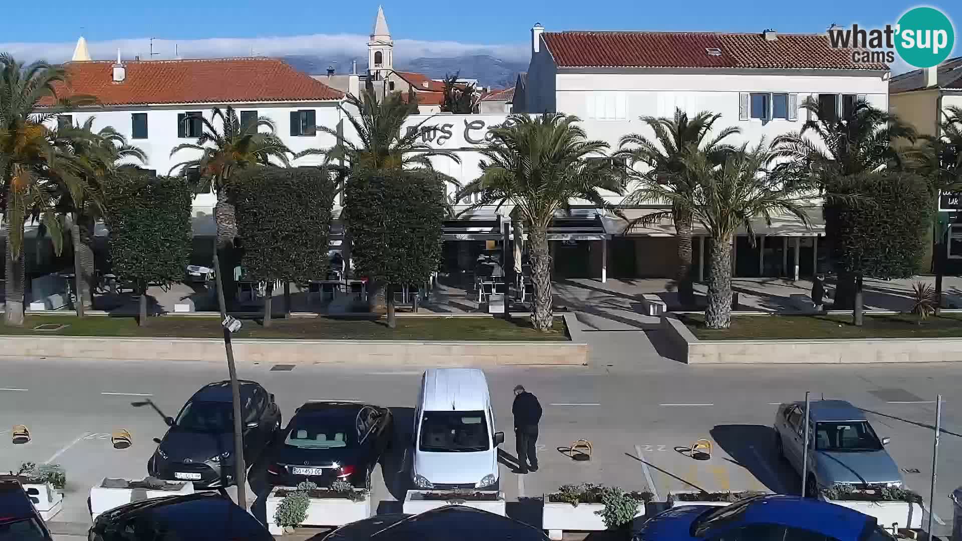 Livecam Promenade a Novalja