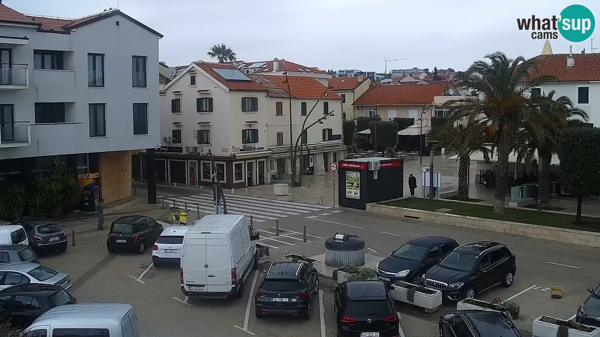 Livecam Promenade a Novalja