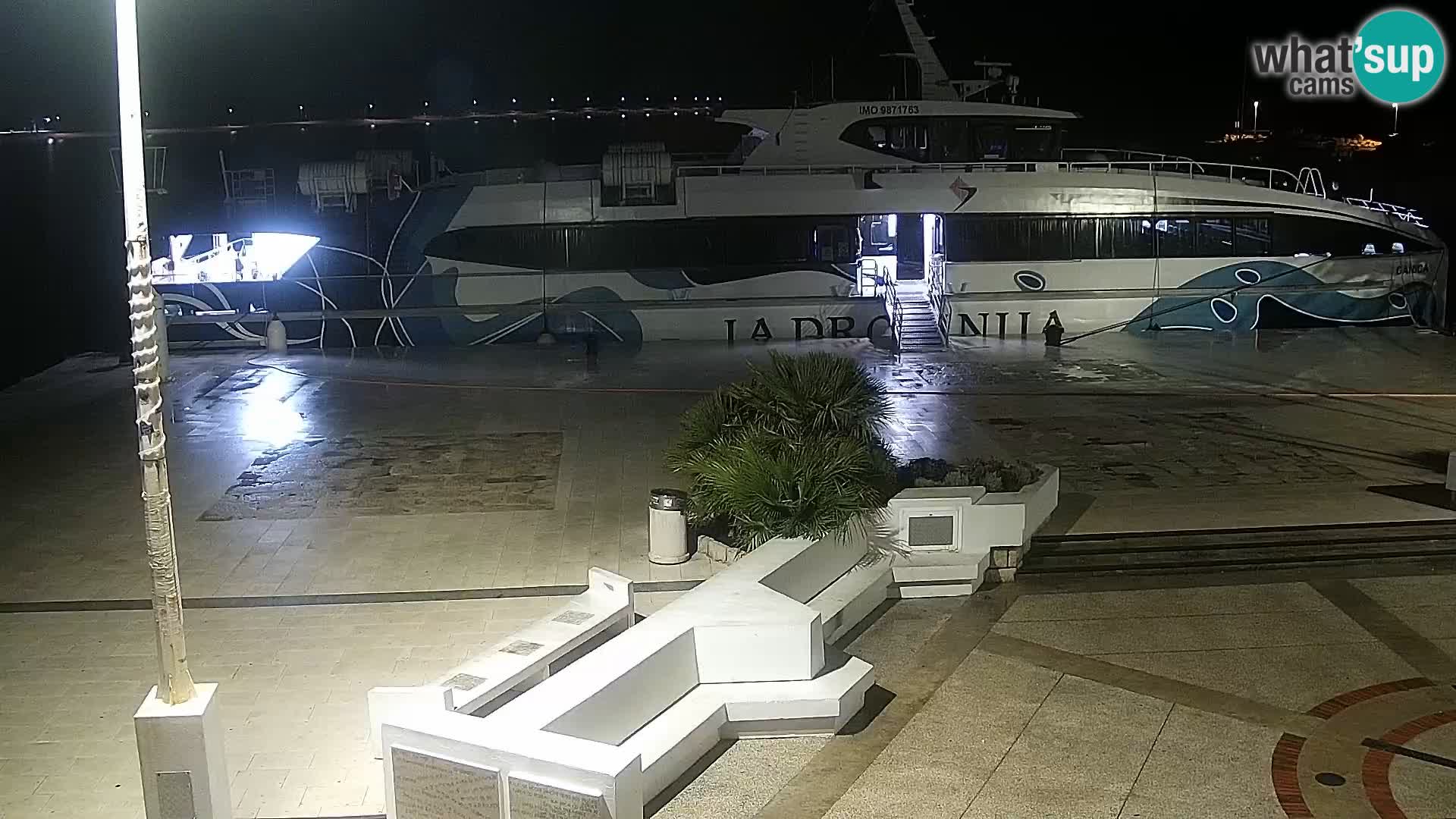 Novalja Livecam promenade