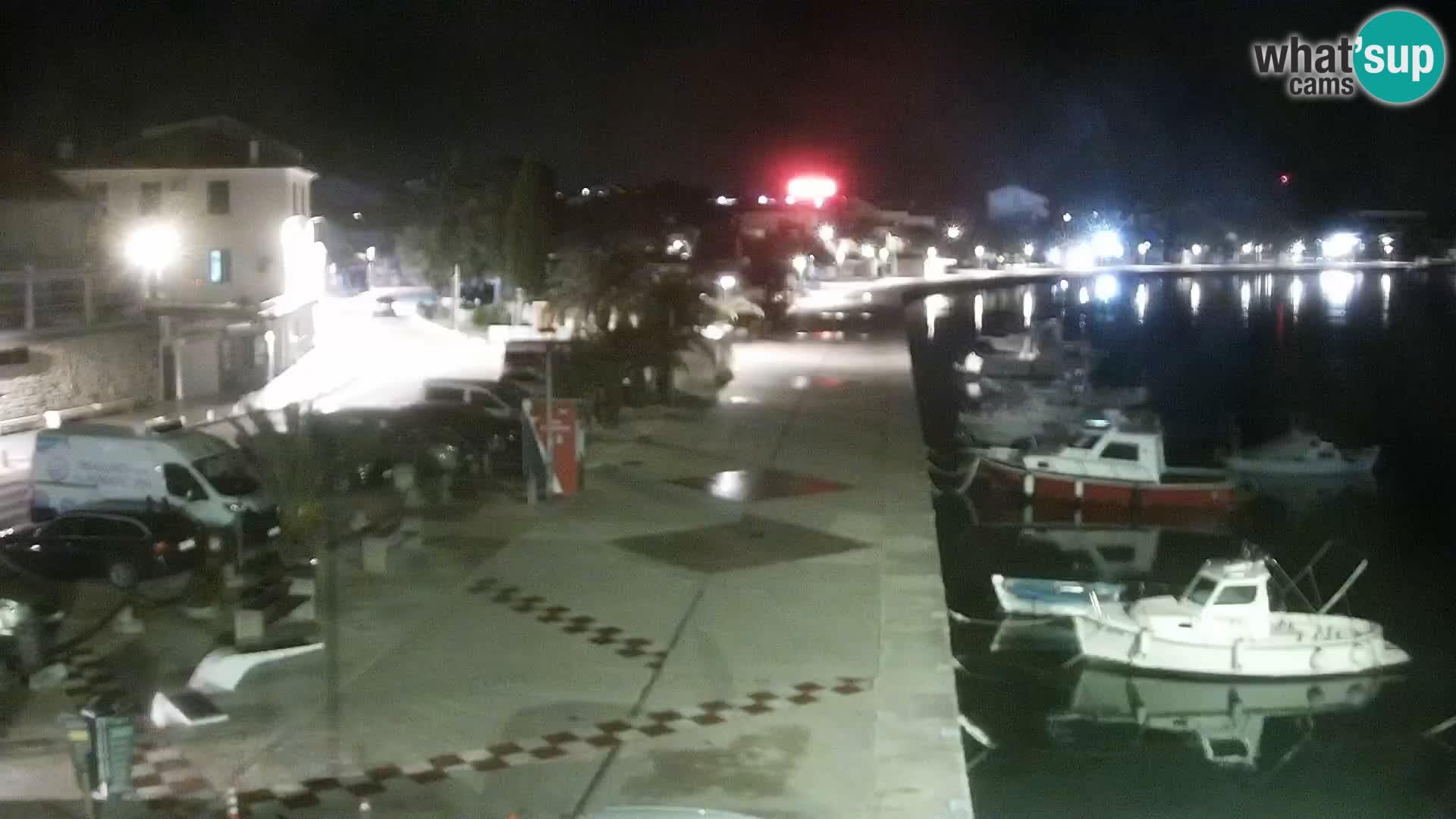 Novalja Livecam promenade