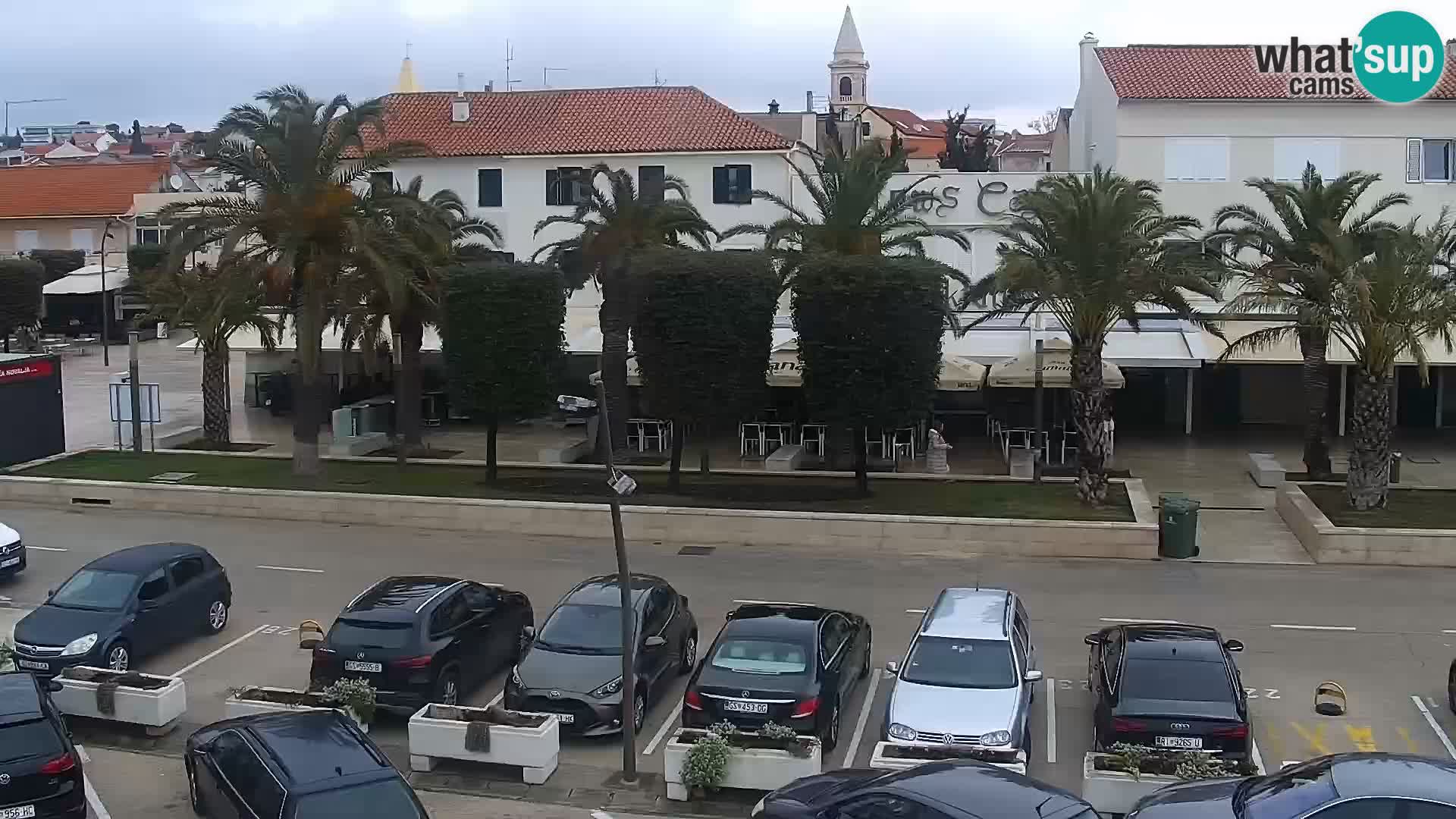 Livecam Promenade a Novalja