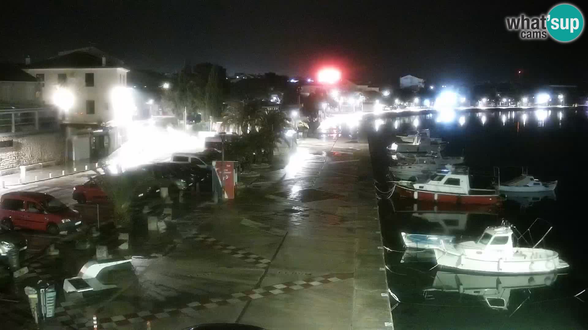 Novalja Livecam promenade